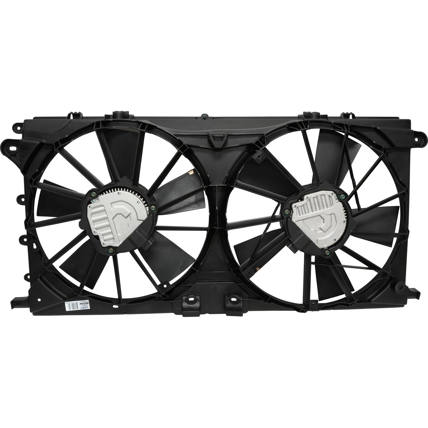 Dual Radiator and Condenser Fan Assembly
