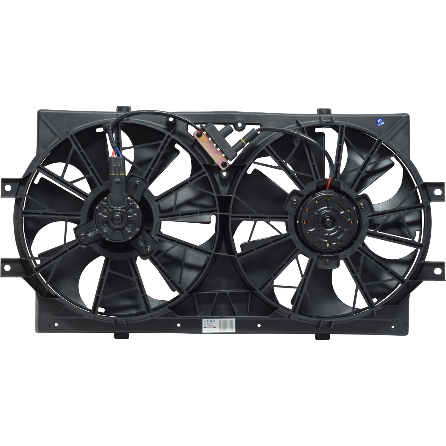 Dual Radiator and Condenser Fan Assembly