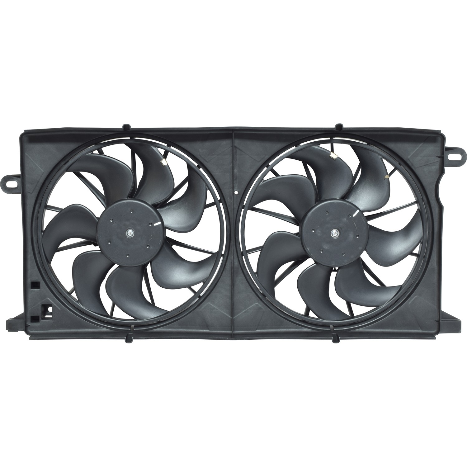 Dual Radiator and Condenser Fan Assembly