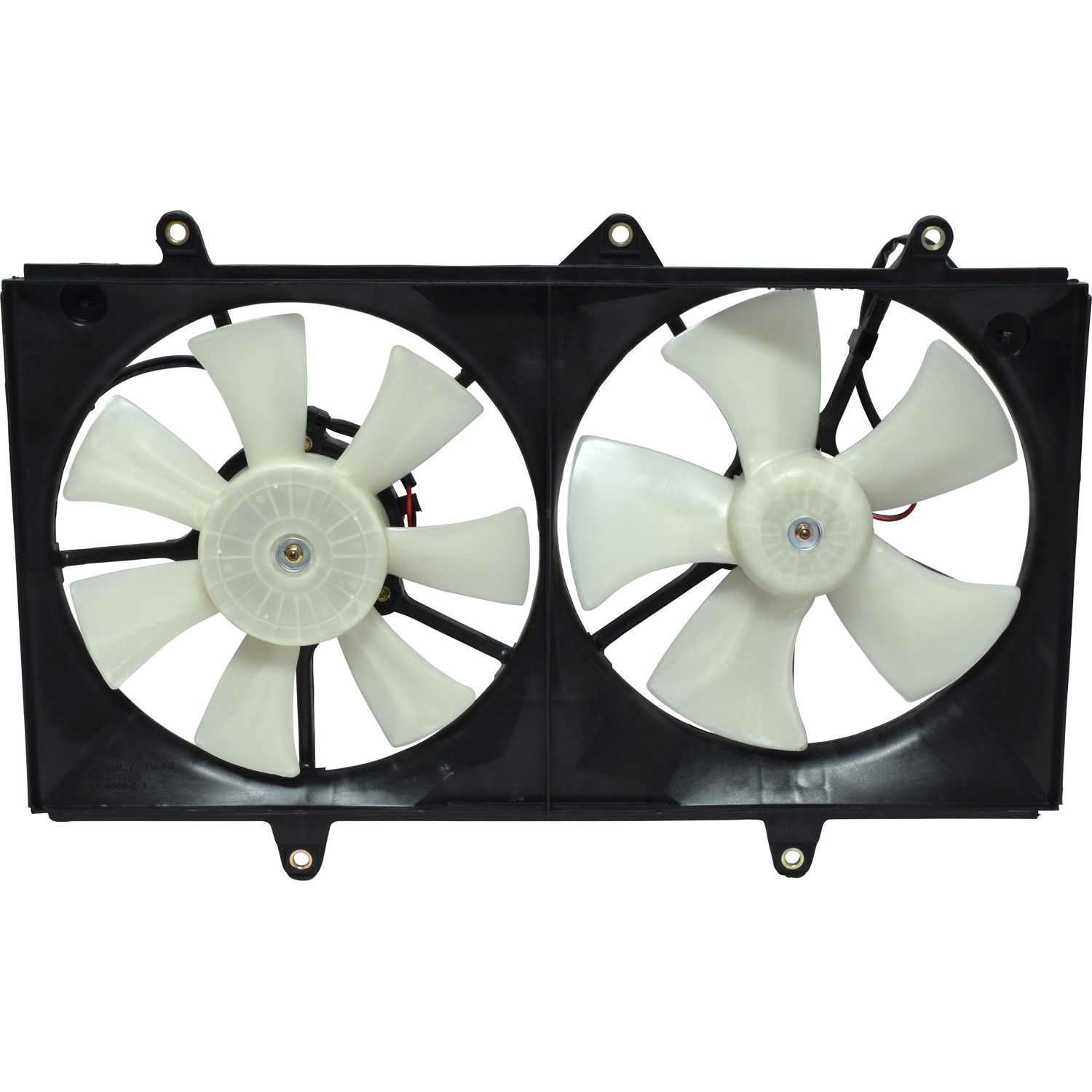 Dual Radiator and Condenser Fan Assembly