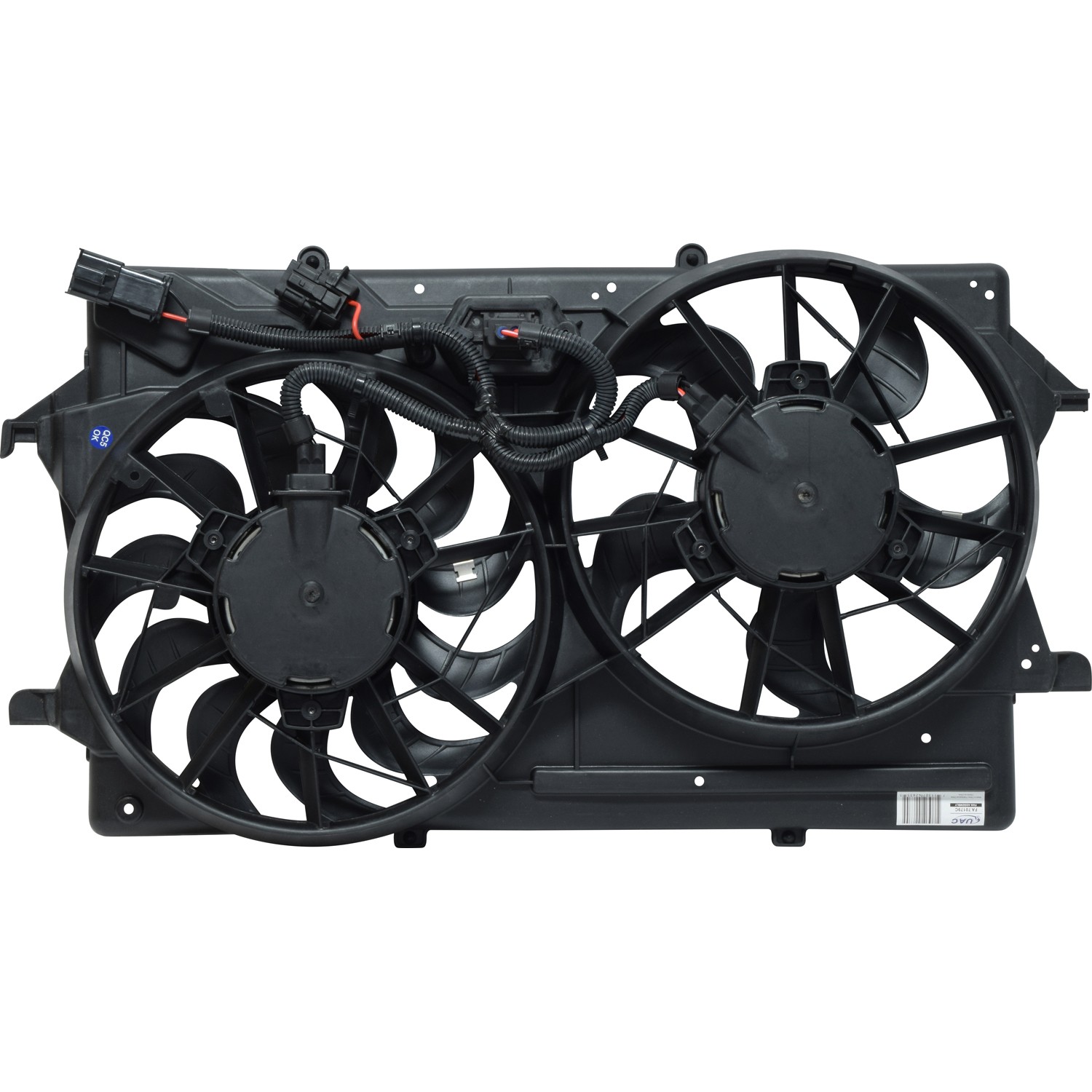 Dual Radiator and Condenser Fan Assembly