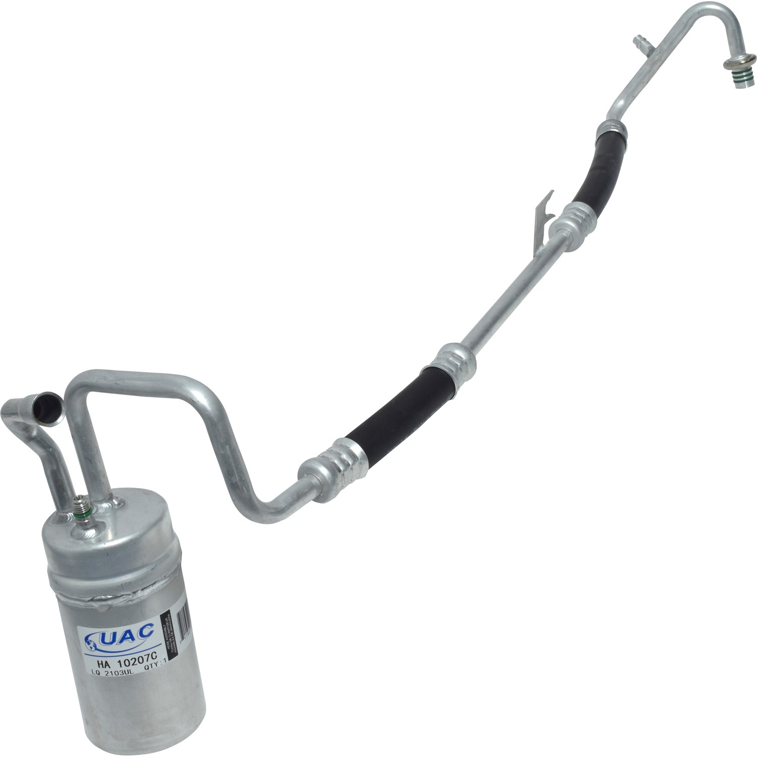 A/C Accumulator with Hose Assembly