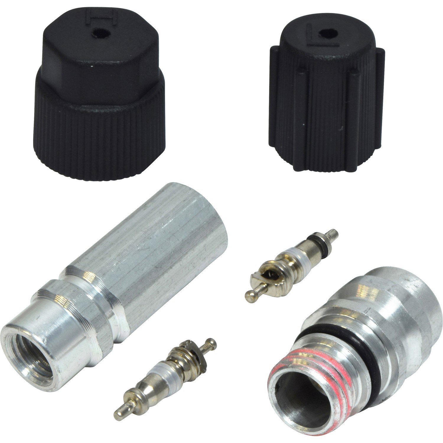 A/C System Valve Core and Cap Kit