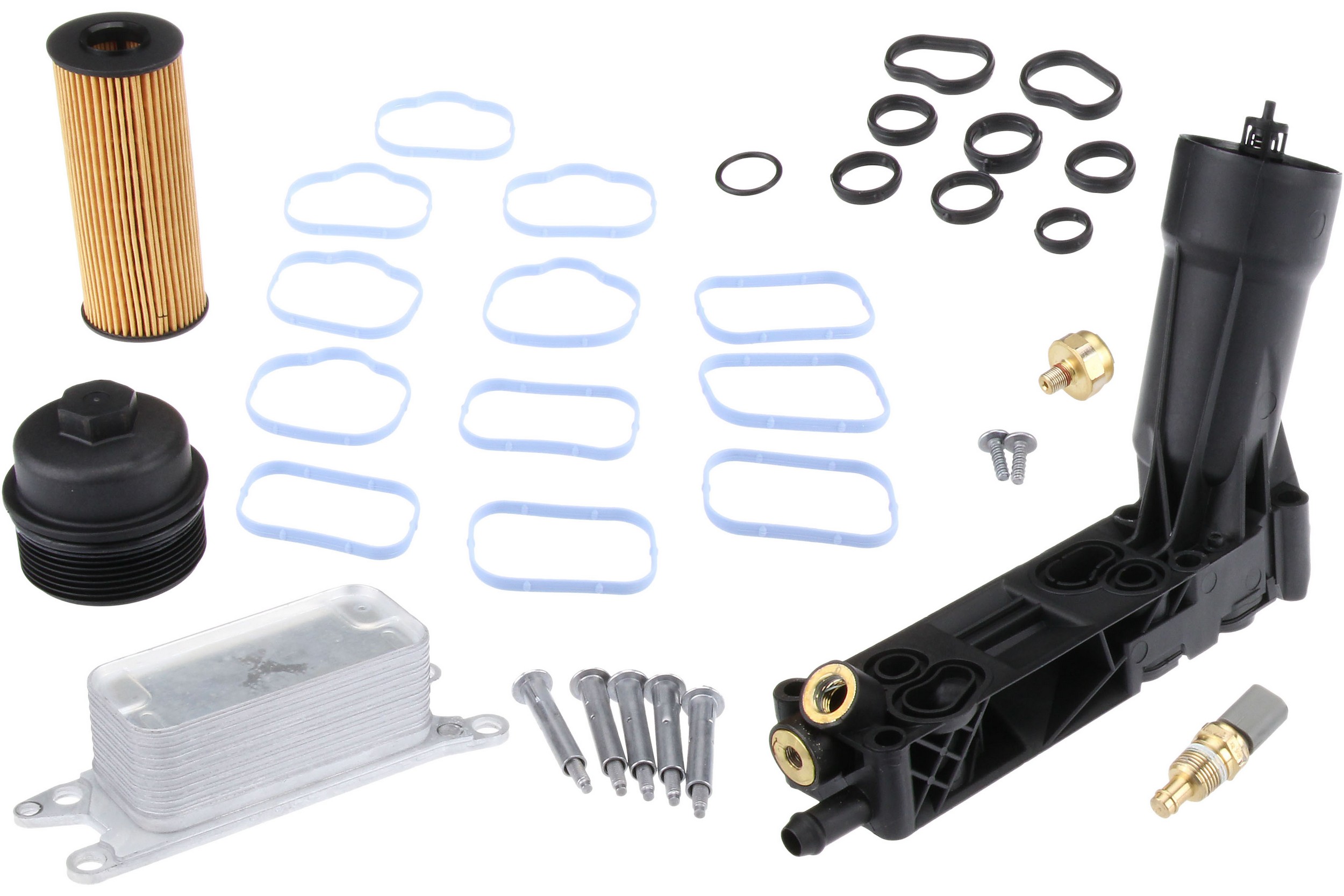 Oil Filter Housing and Cooler Assembly