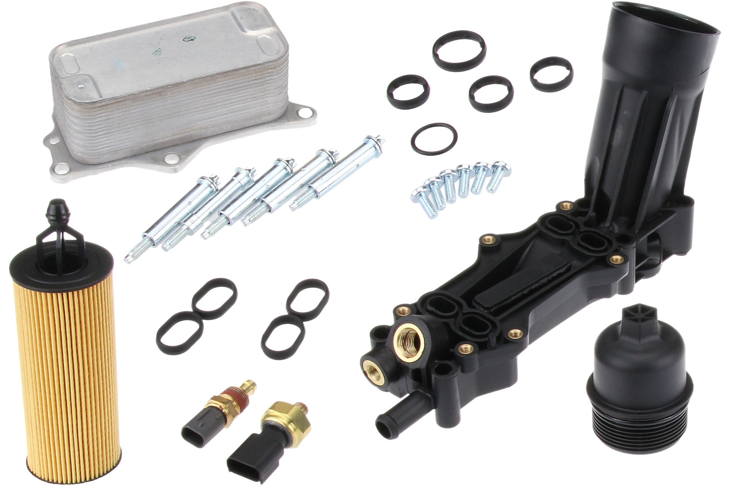 Oil Filter Housing and Cooler Assembly
