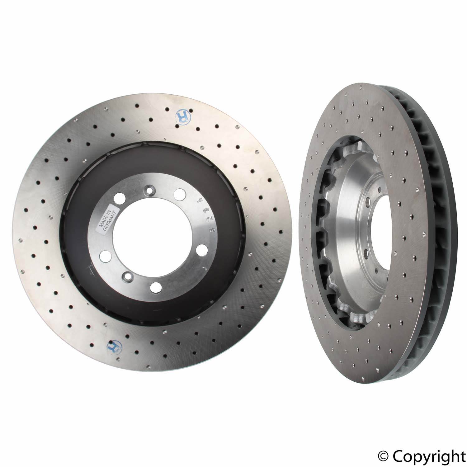BRAKE DISC FRONT RIGHT DRILLED 380X34MM