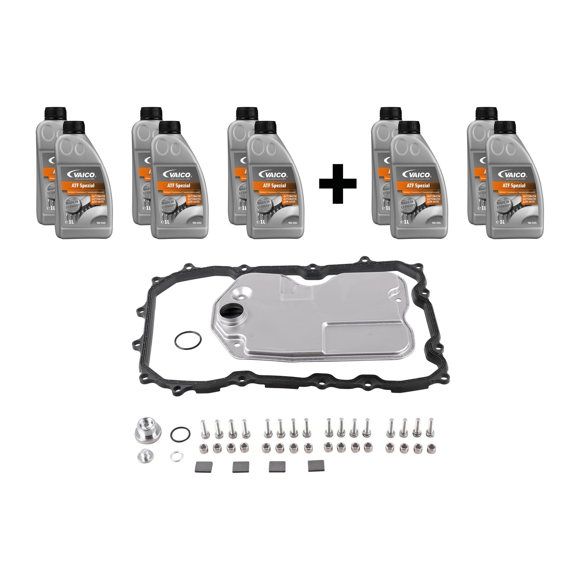 Filter W/ Oil Pan Gasket, Transmission Oil (ATF Special 10 ltr), Instl Hardware