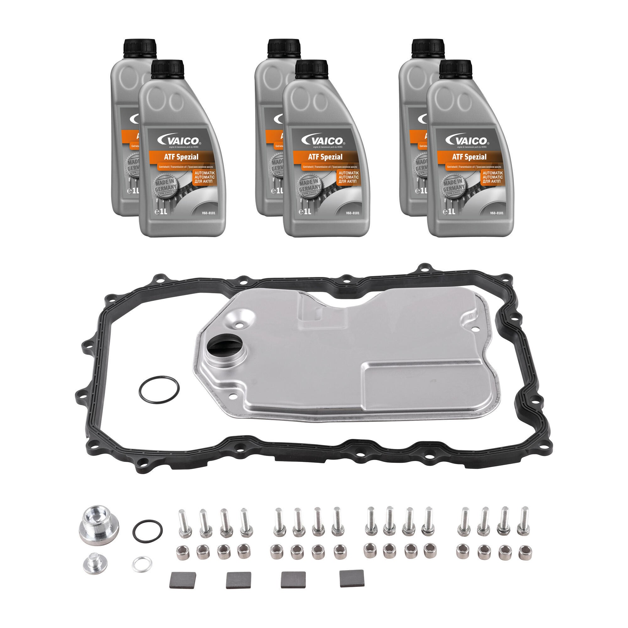 Filter W/ Oil Pan Gasket, Transmission Oil (ATF Special 6 ltr), Instl Hardware