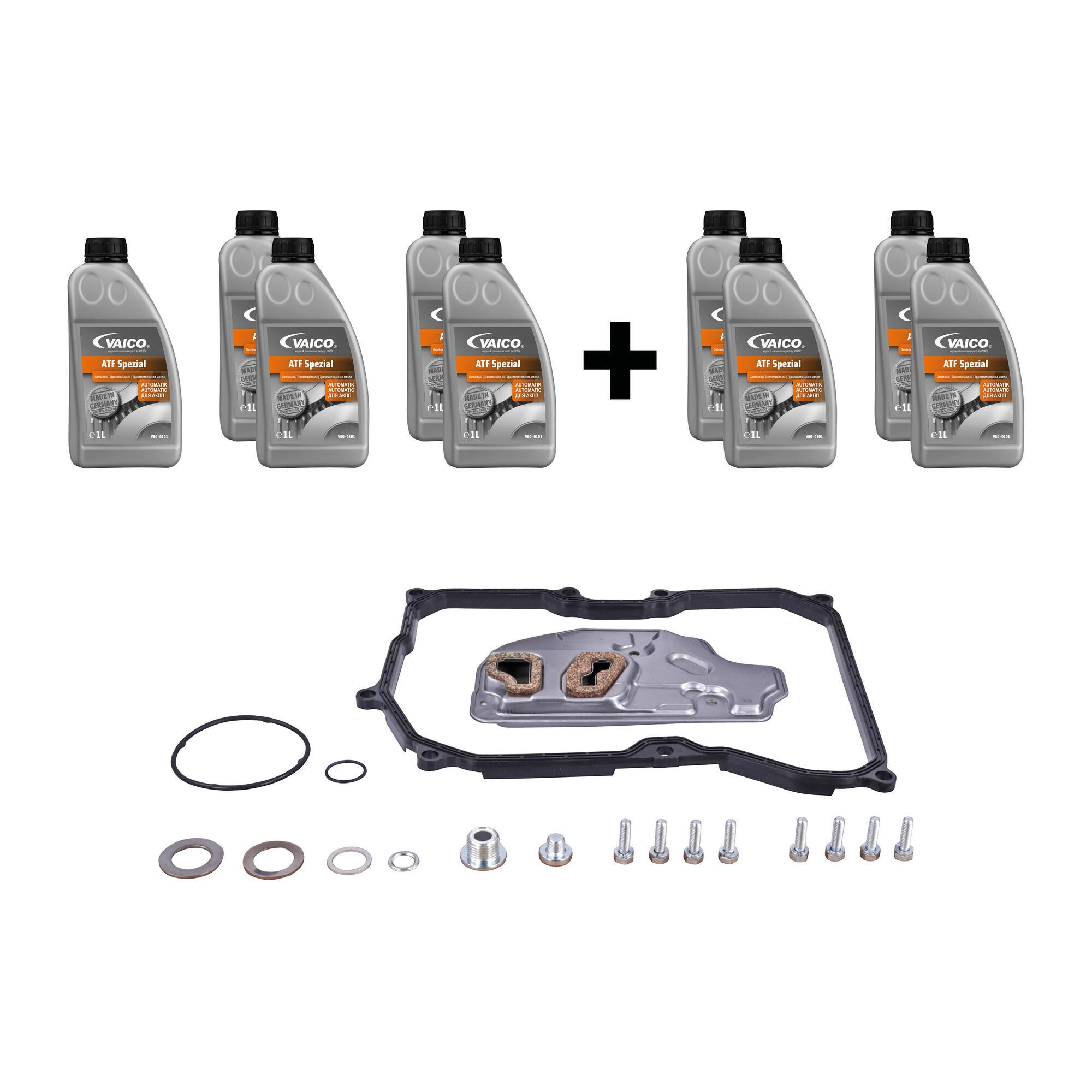 Filter W/ Oil Pan Gasket, Transmission Oil (ATF Special 9 ltr), Instl Hardware