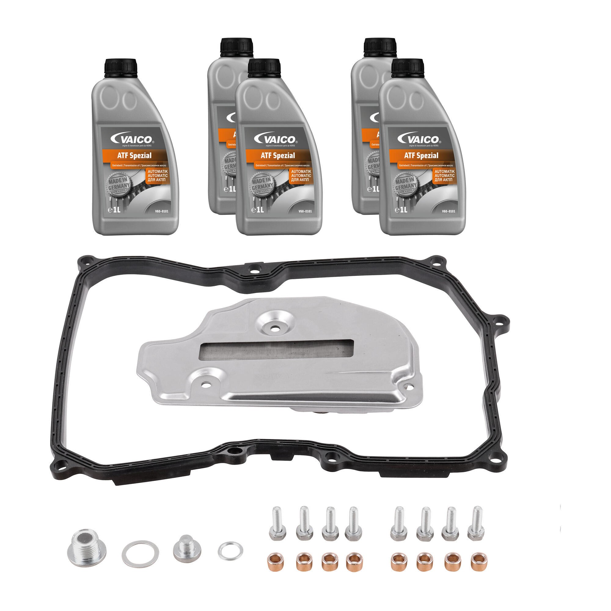 Filter W/ Oil Pan Gasket, Transmission Oil (ATF Special 5 ltr), Instl Hardware