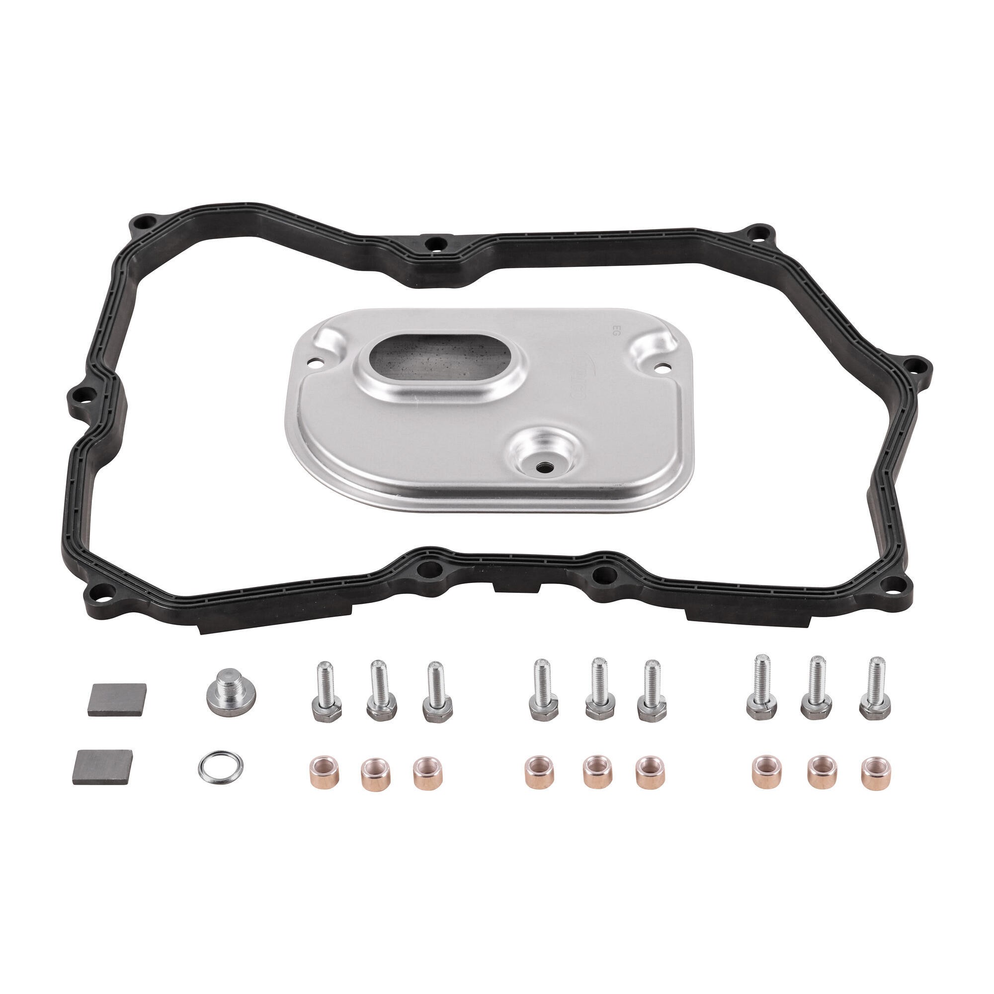 Filter W/ Oil Pan Gasket, Instl Hardware