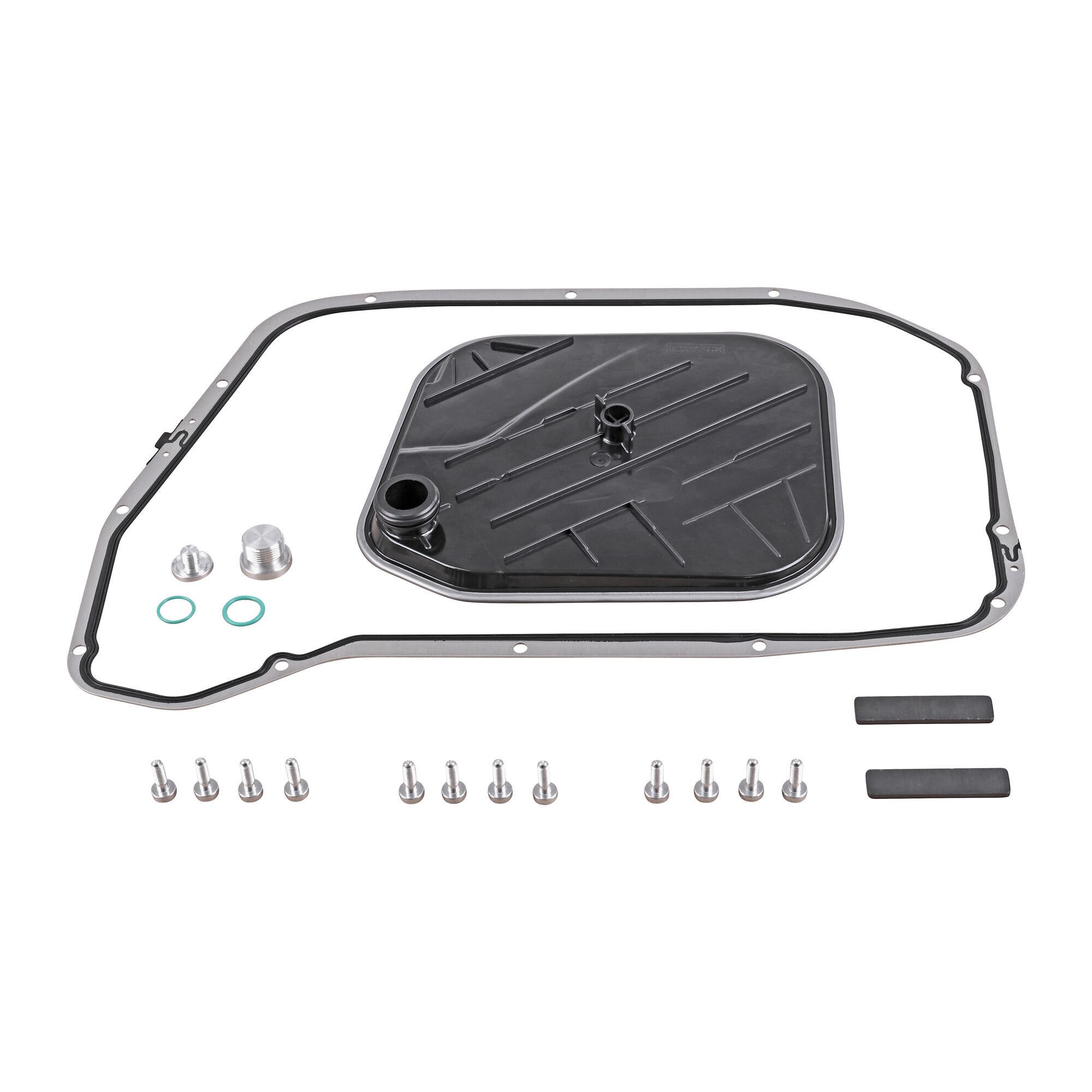 Filter W/ Oil Pan Gasket and Instl Hardware
