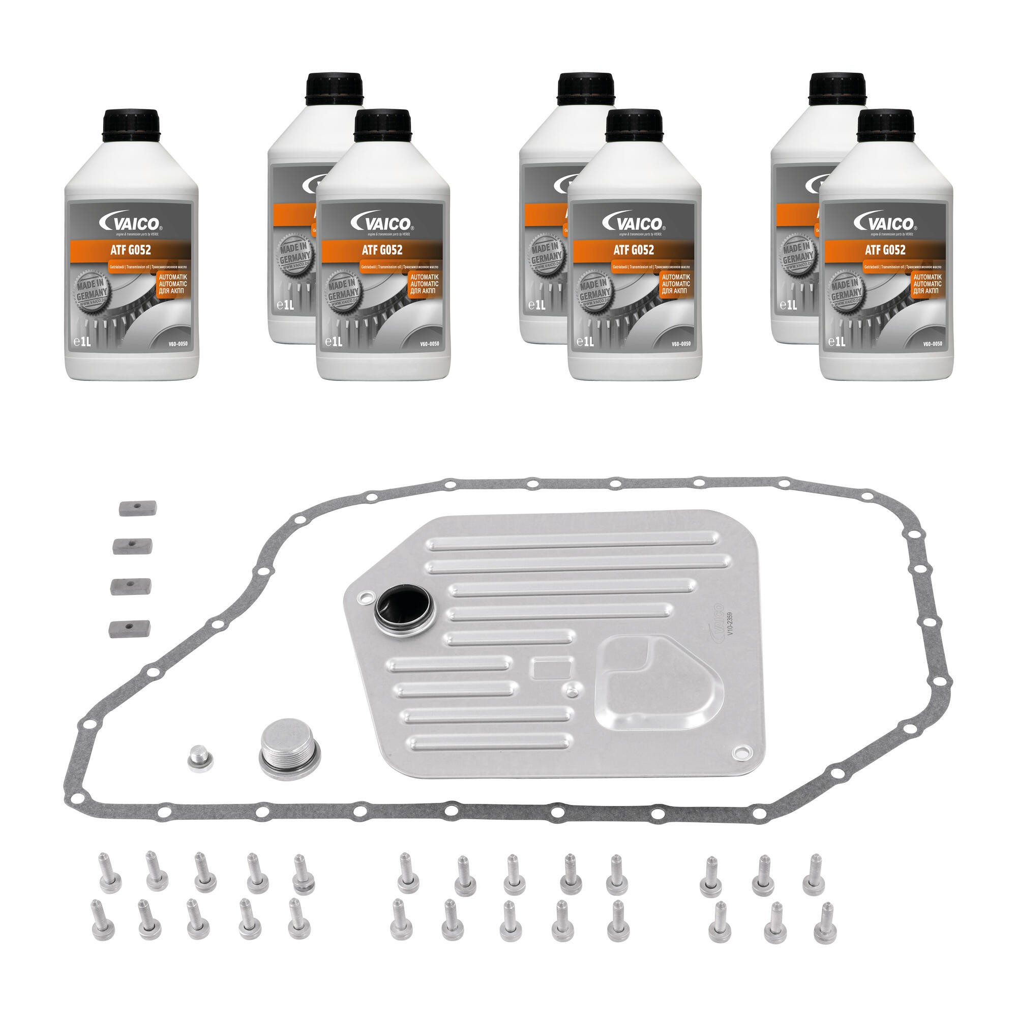 Filter W/ Oil Pan Gasket, Transmission Oil (G052 7 ltr) and Instl Hardware