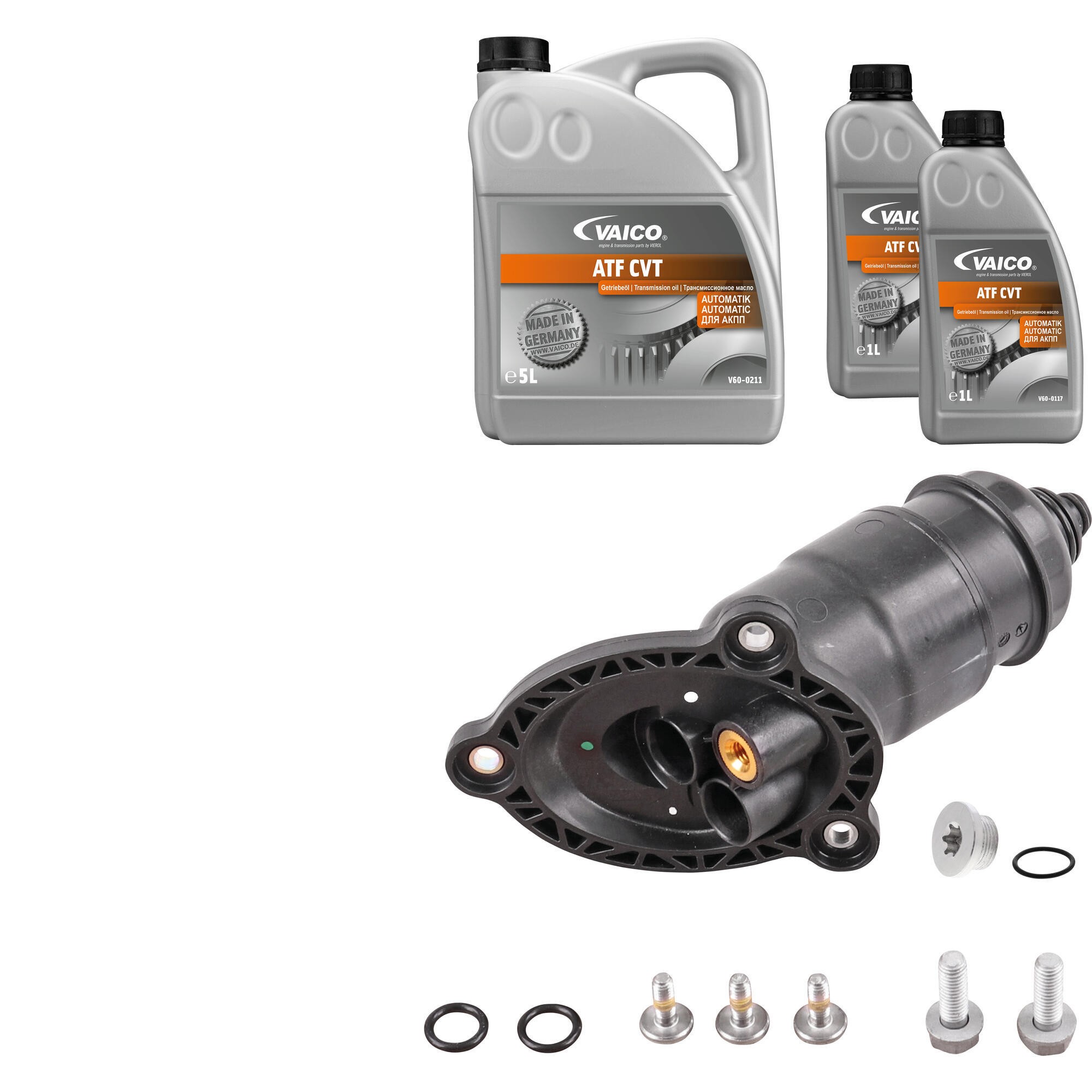 Filter, Transmission Oil (CVT 7 ltr) and Instl Hardware