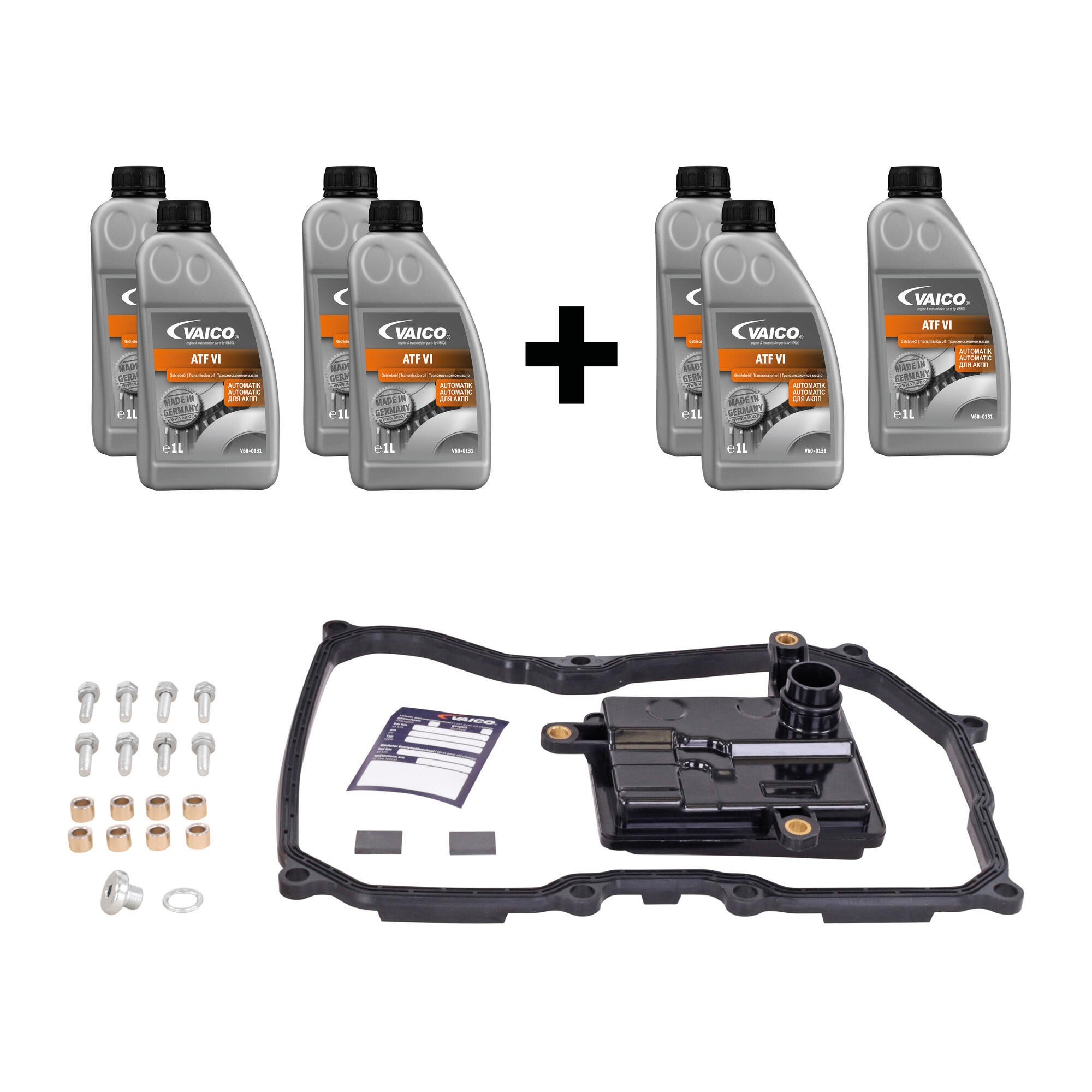 Filter W/ Oil Pan Gasket, Transmission Oil (ATF VI 7 ltr), Instl Hardware