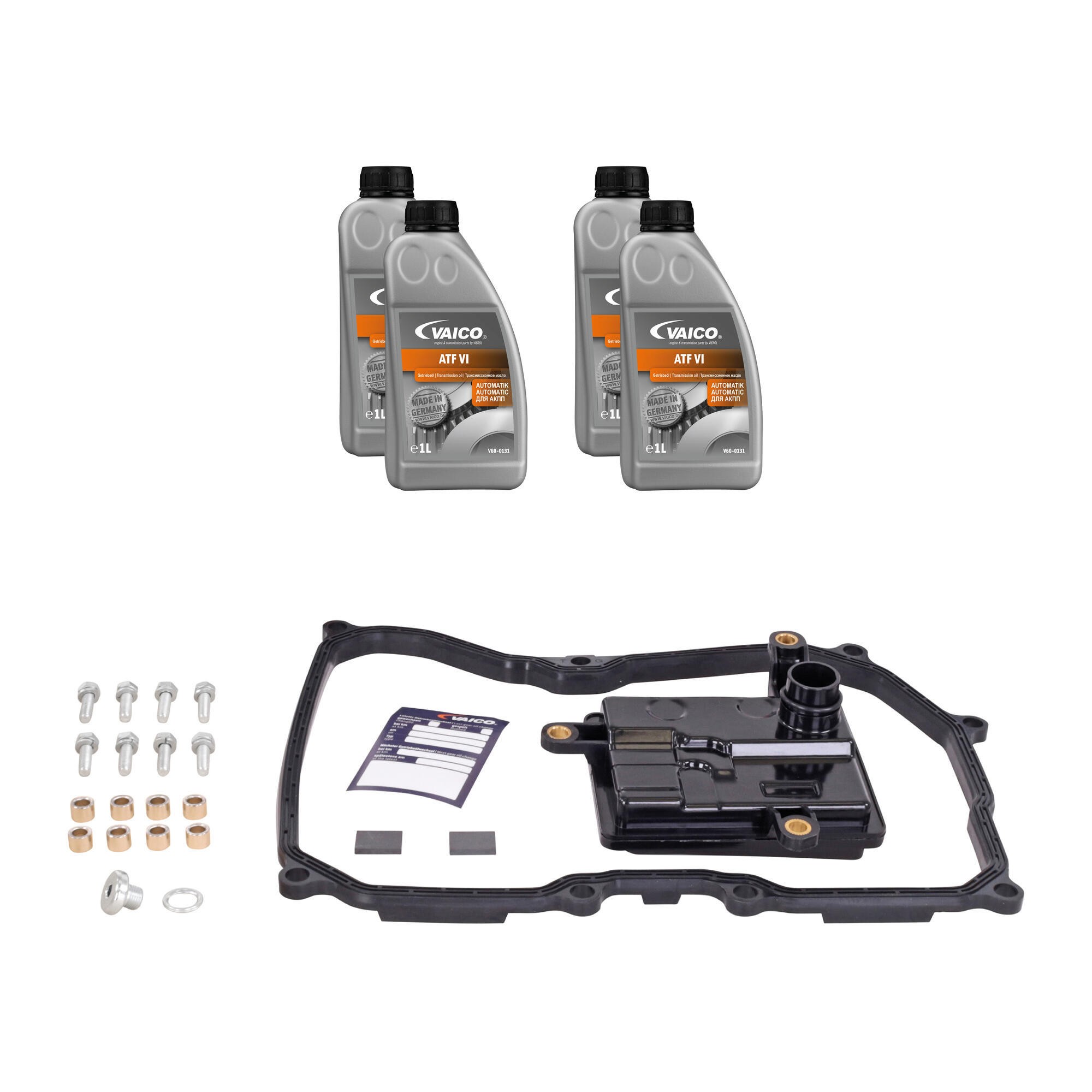 Filter W/ Oil Pan Gasket, Transmission Oil (ATF VI 4 ltr), Instl Hardware