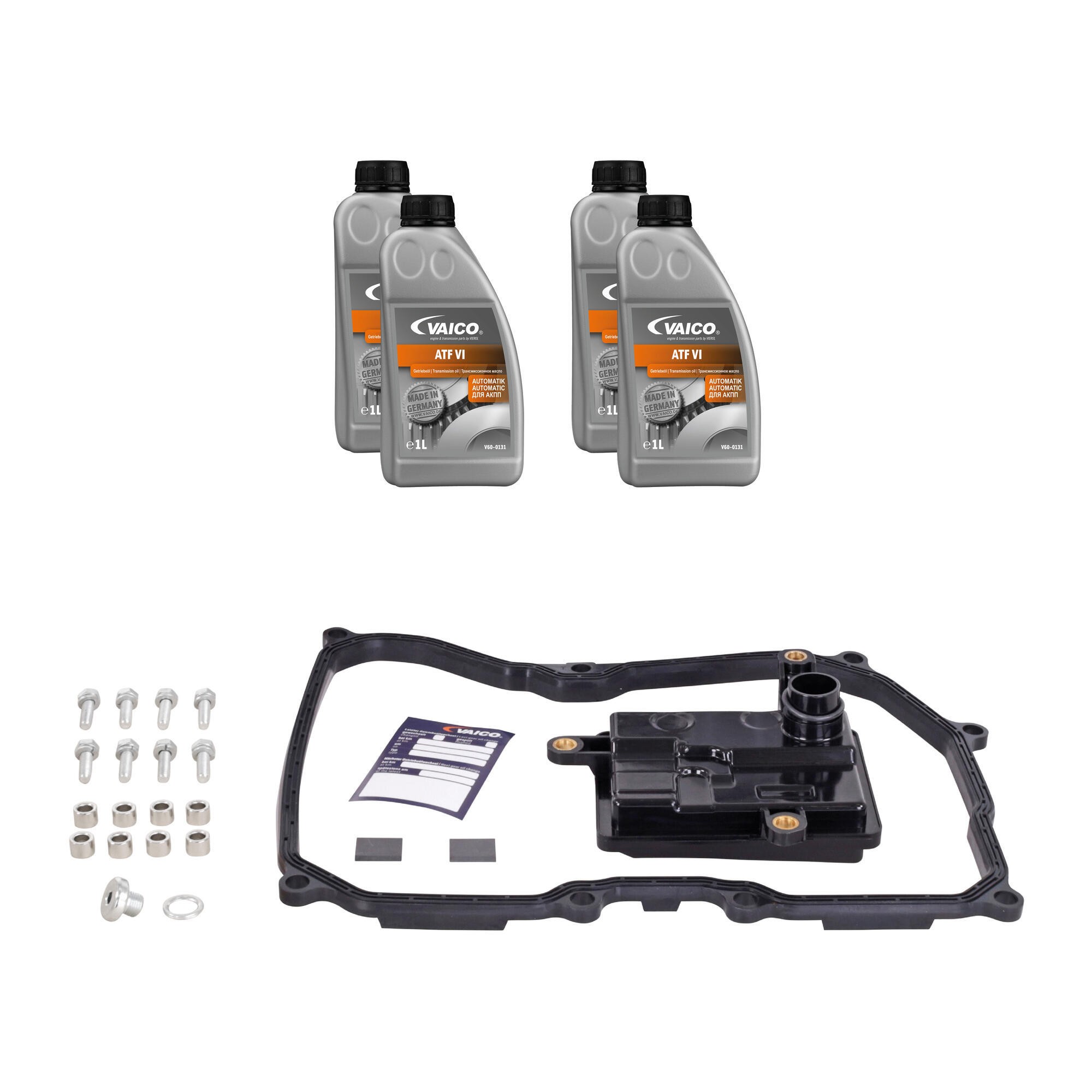 Filter W/ Oil Pan Gasket, Transmission Oil (Special 4 ltr), Instl Hardware
