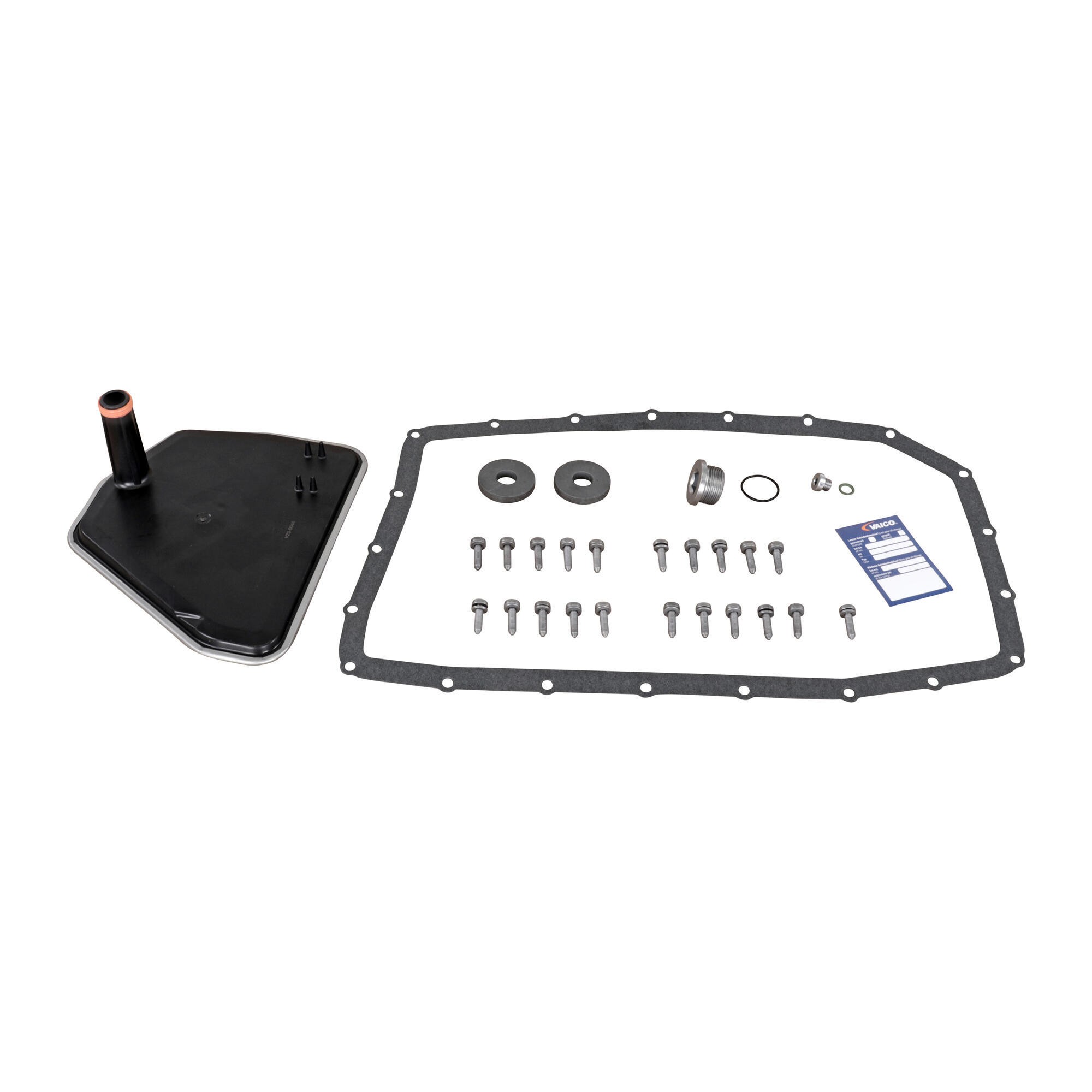 Filter W/ Oil Pan Gasket, Instl Hardware