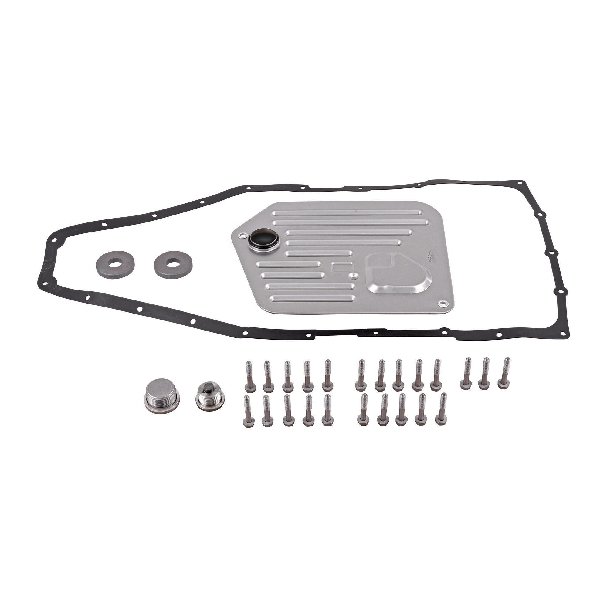 Filter W/ Oil Pan Gasket, Instl Hardware