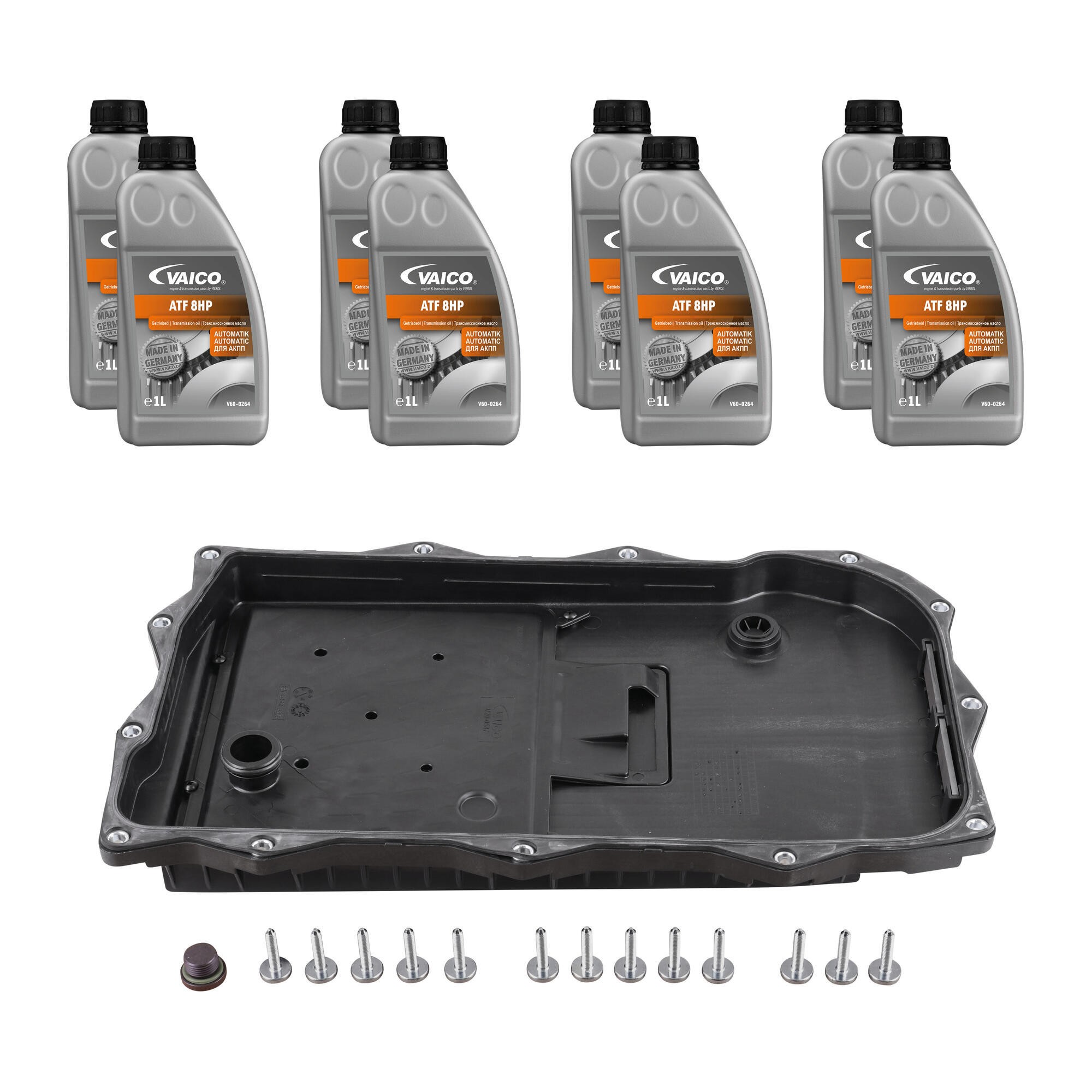 Oil Pan W/ Gasket, Transmission Oil (8HP 8 ltr), Instl Hardware