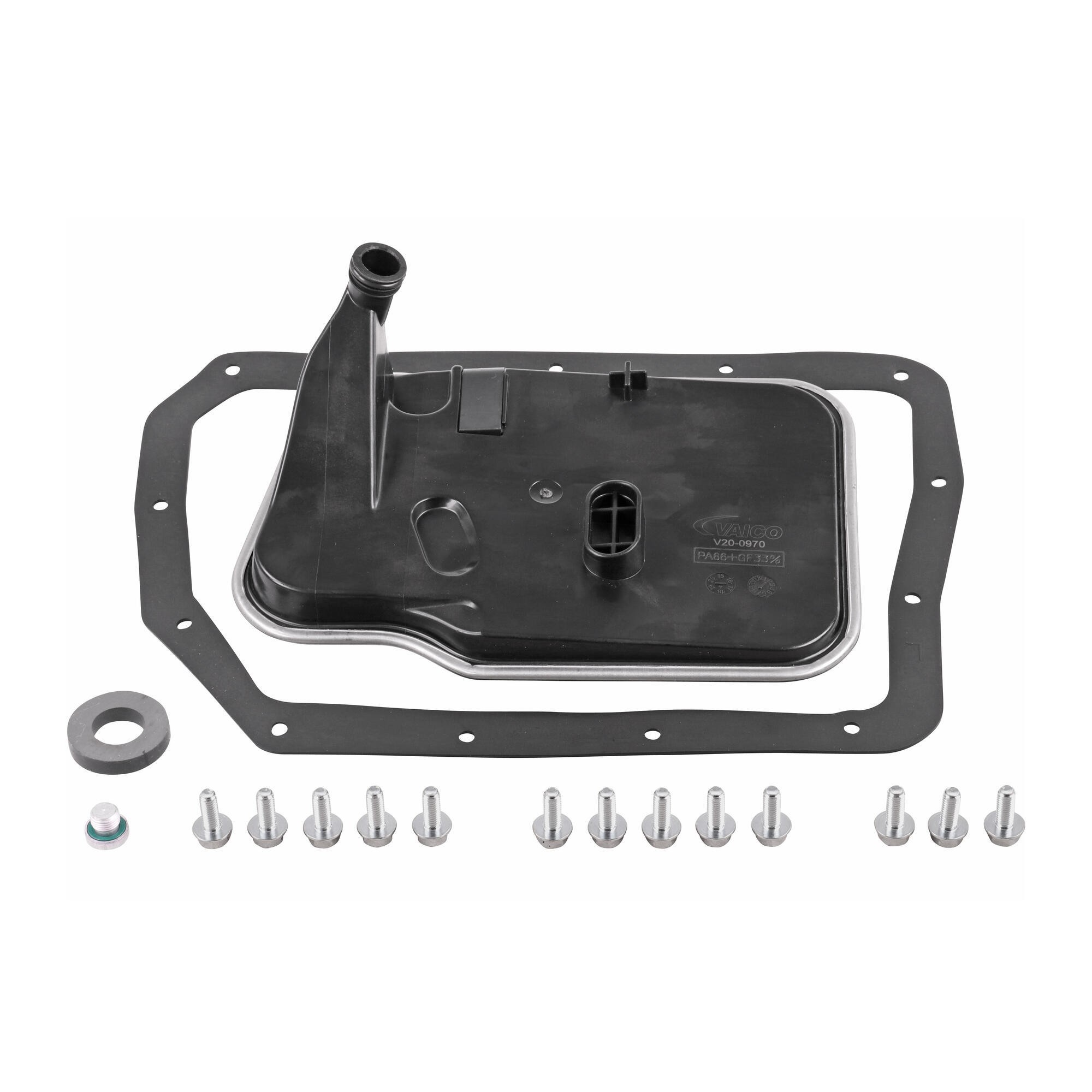 Filter W/ Oil Pan Gasket, Instl Hardware