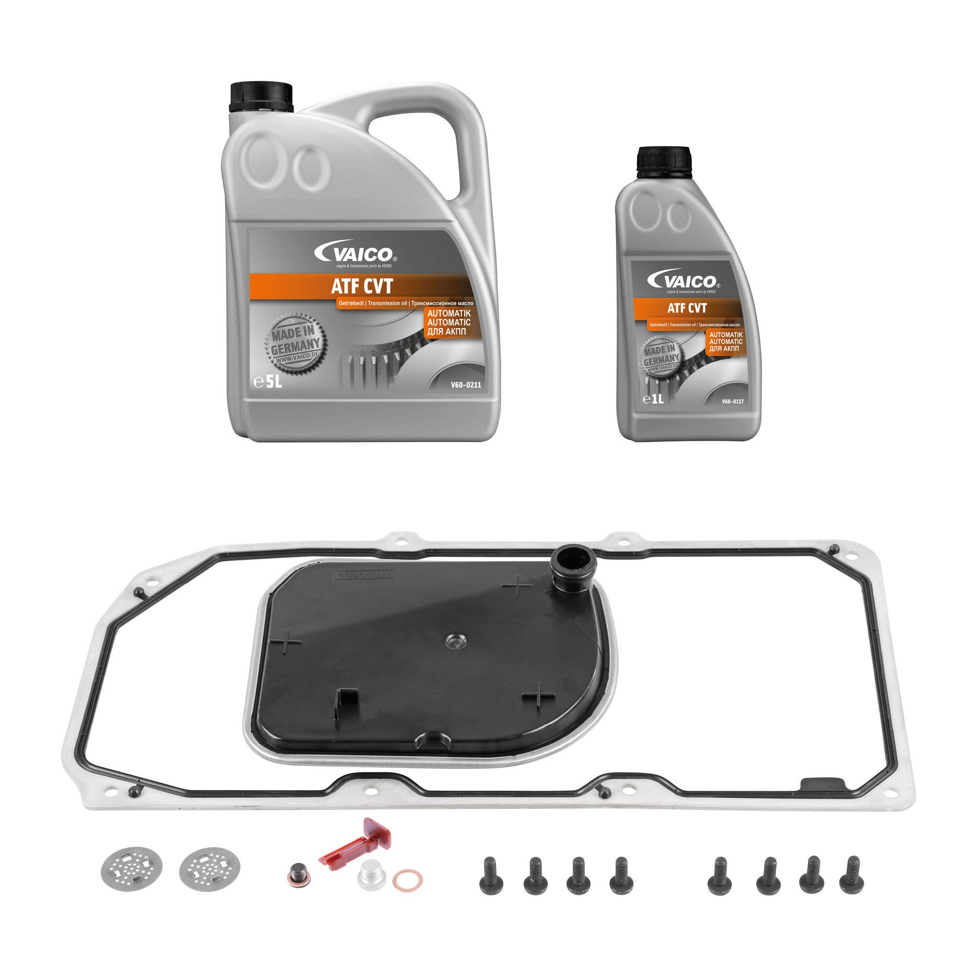 Filter W/ Oil Pan Gasket, Transmission Oil (CVT 6 ltr), Instl Hardware