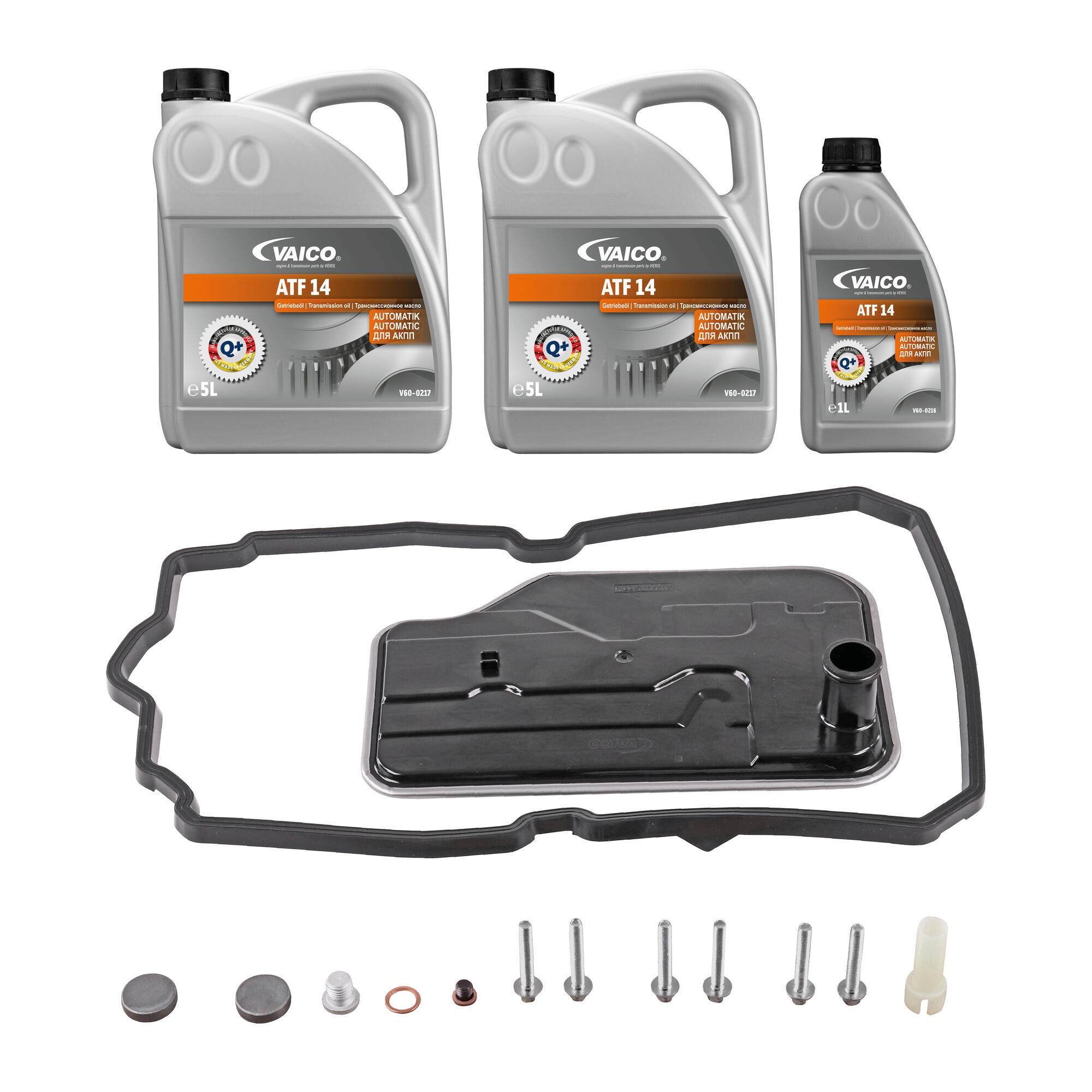 Filter W/ Oil Pan Gasket, Mfr Appr Oil (MB 236.14 11 ltr), Instl HW