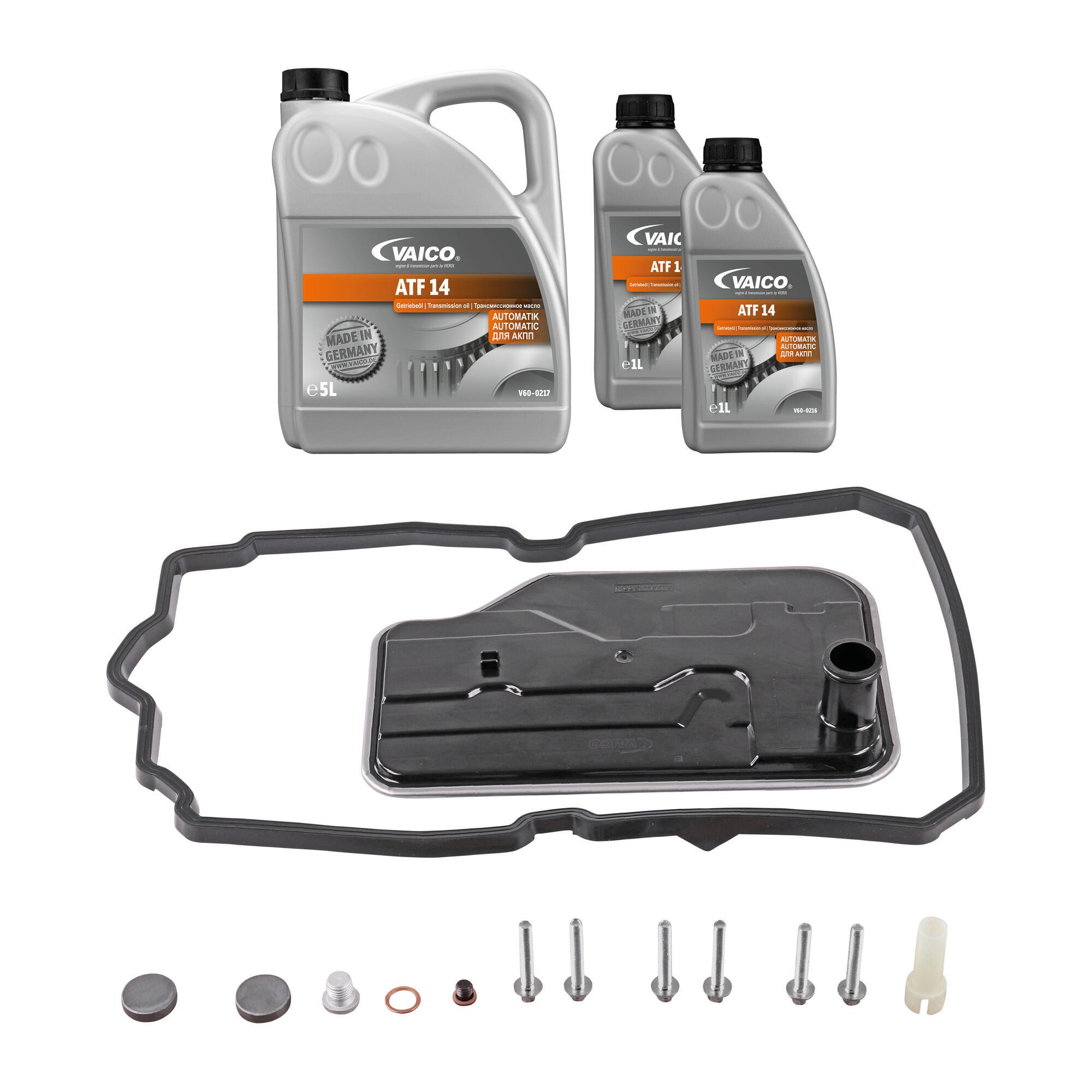 Filter W/ Oil Pan Gasket, Mfr Appr Oil (MB 236.14 7 ltr), Instl HW