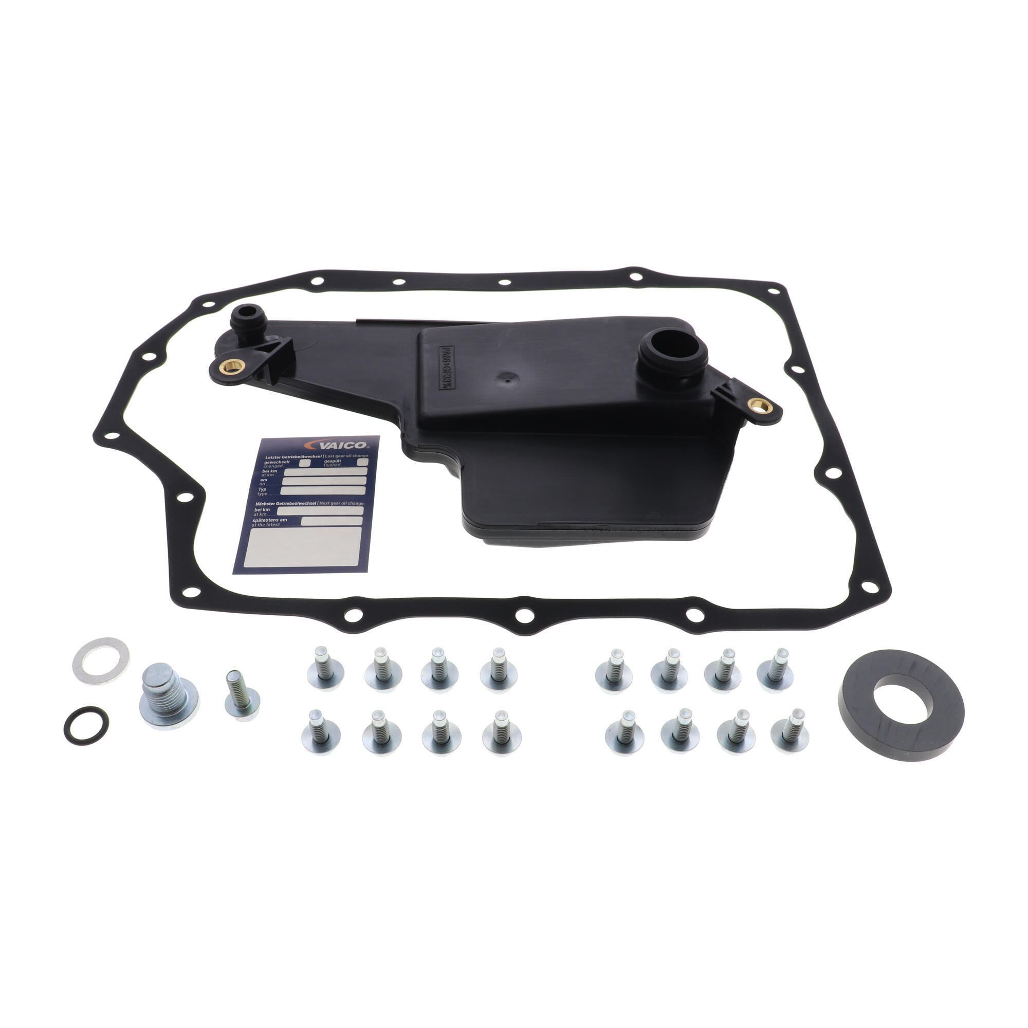 Filter W/ Oil Pan Gasket, Instl Hardware
