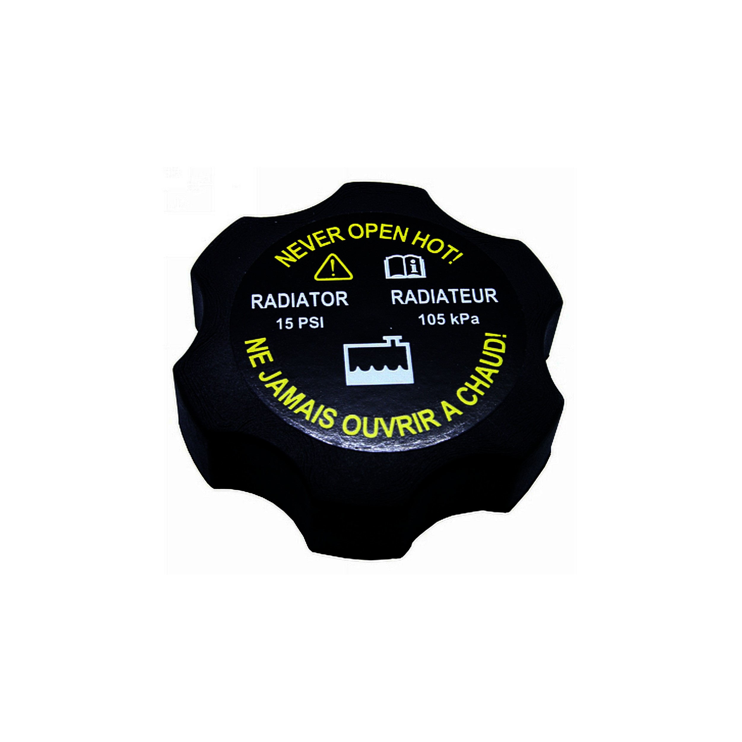 Cap dedicated to the expansion tank