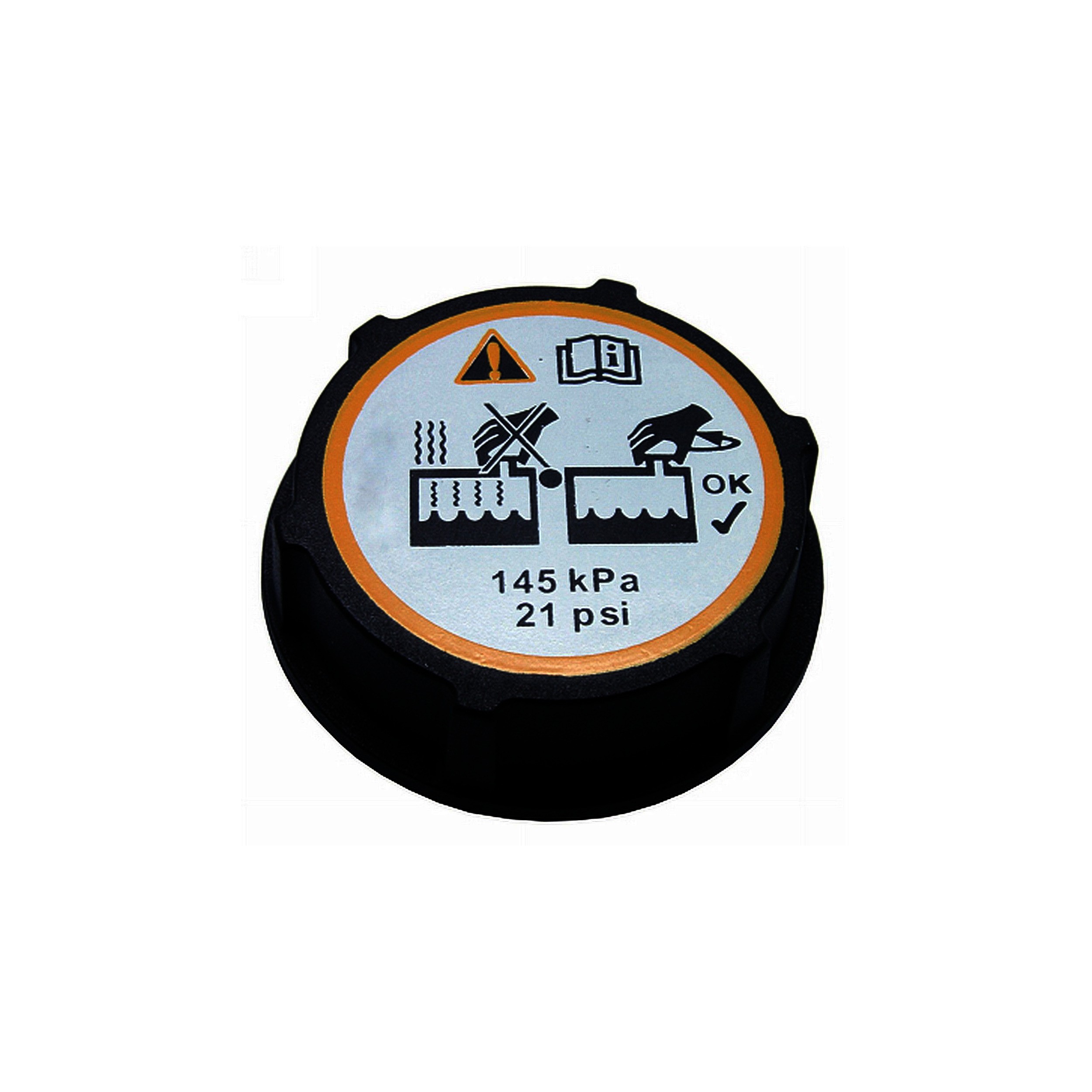 Cap dedicated to the expansion tank