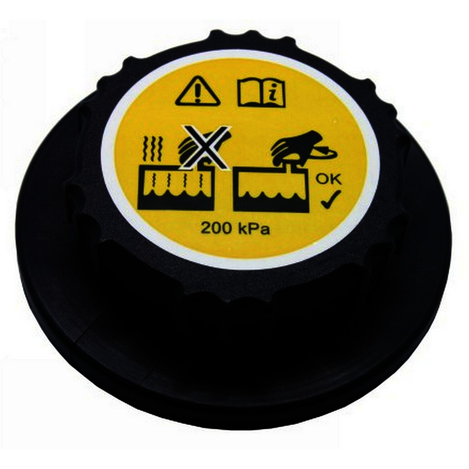 Cap dedicated to the expansion tank
