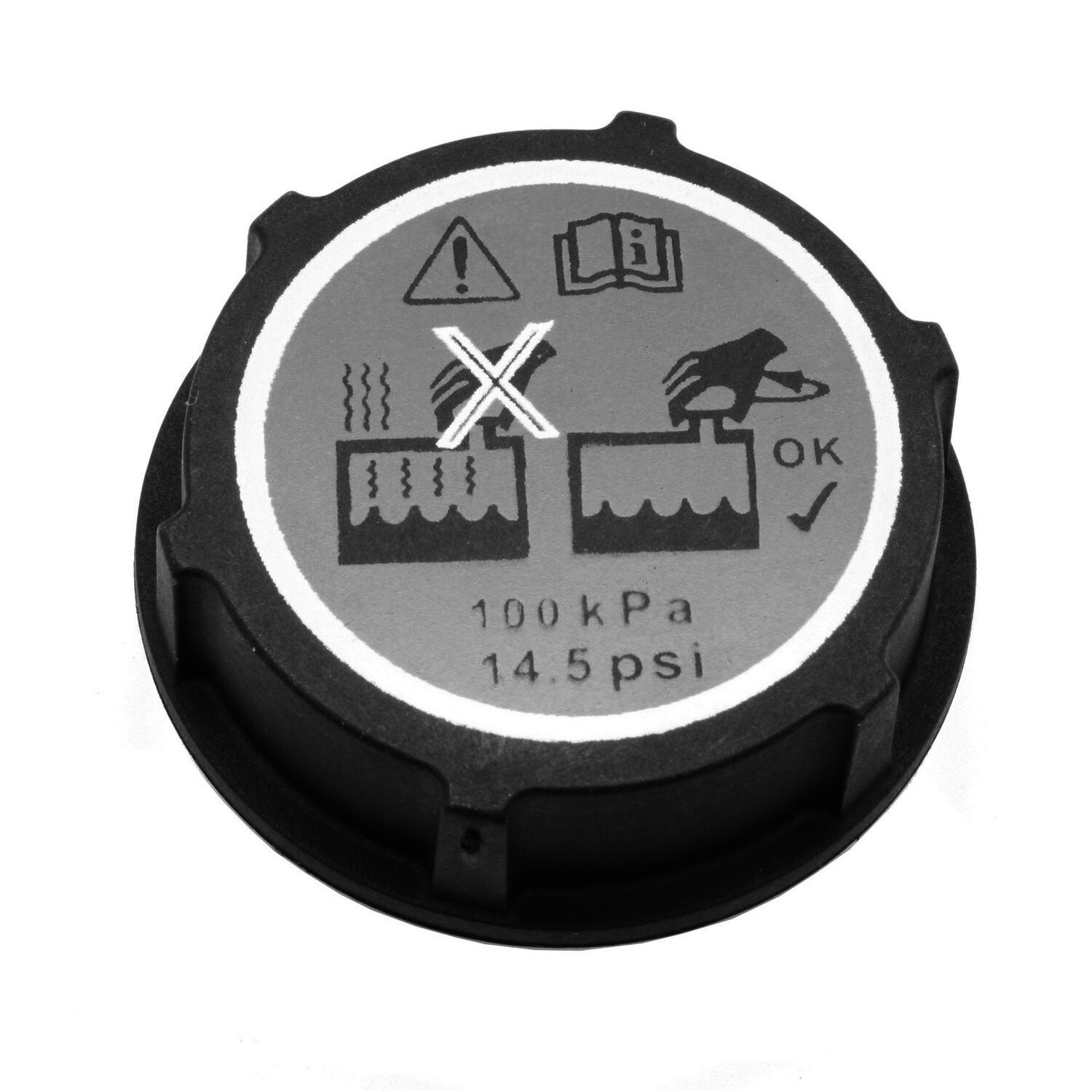 Cap dedicated to the expansion tank