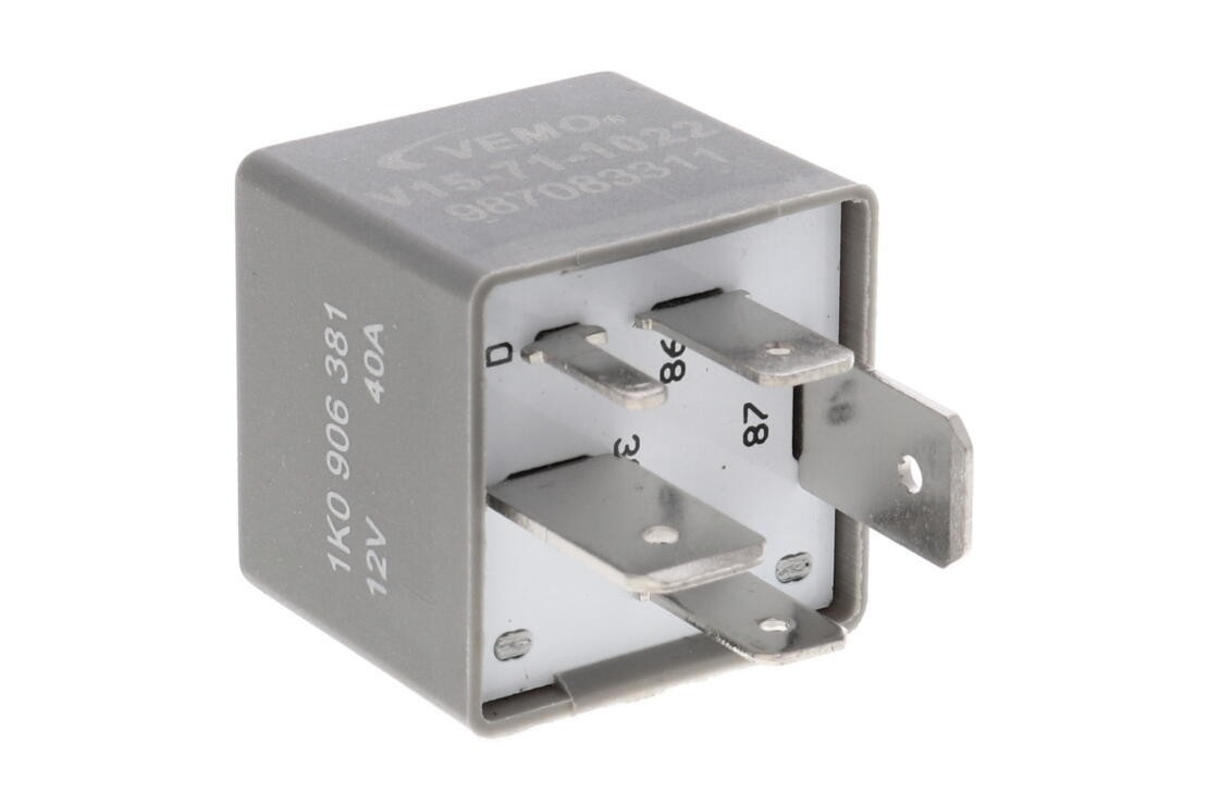 Relay, main current