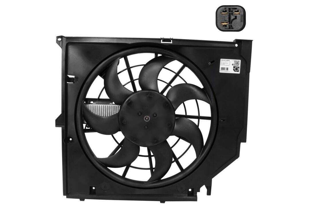 Fan, radiator