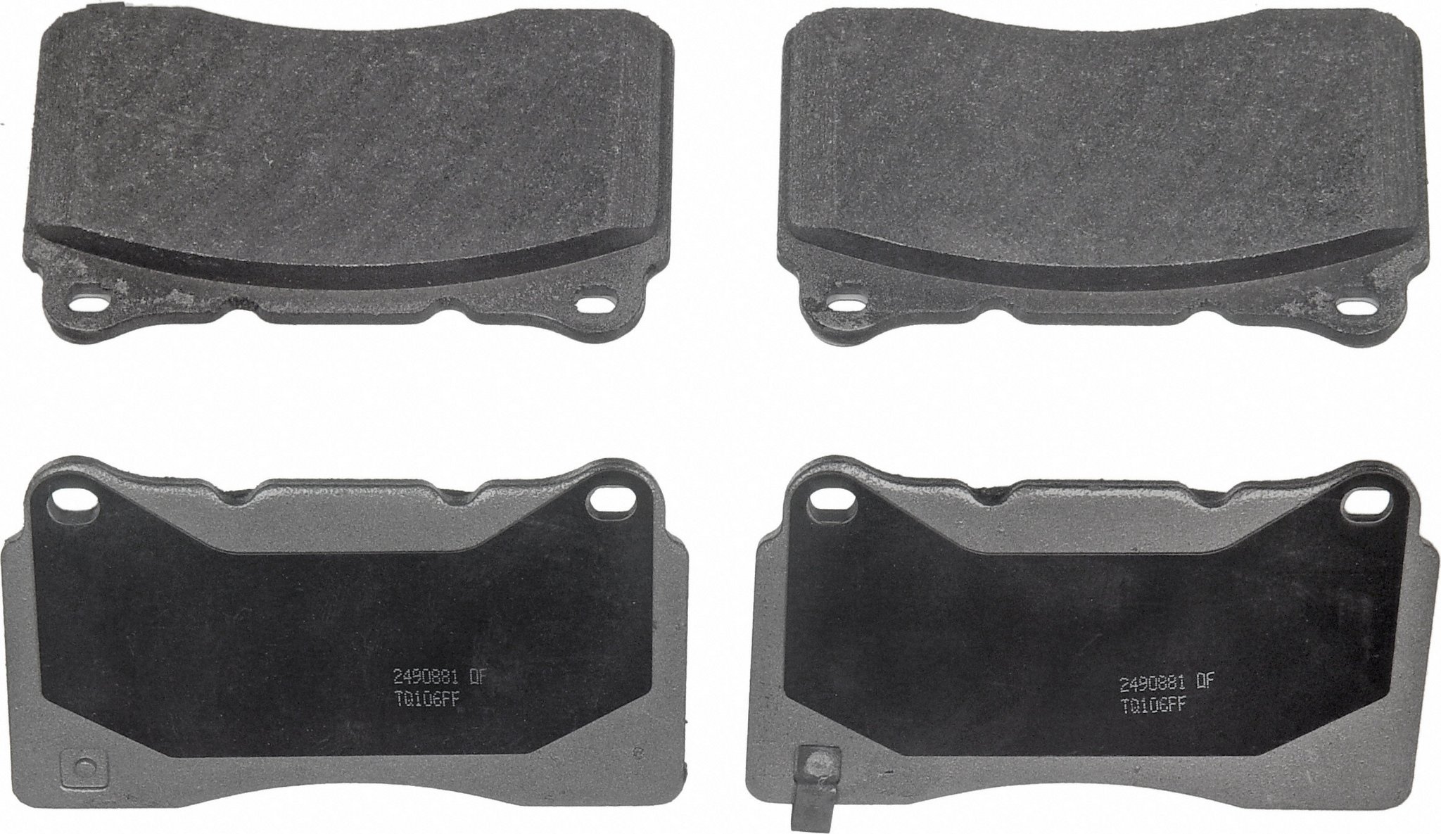 ThermoQuiet Front Disc Brake Pad Set Semi-Metallic