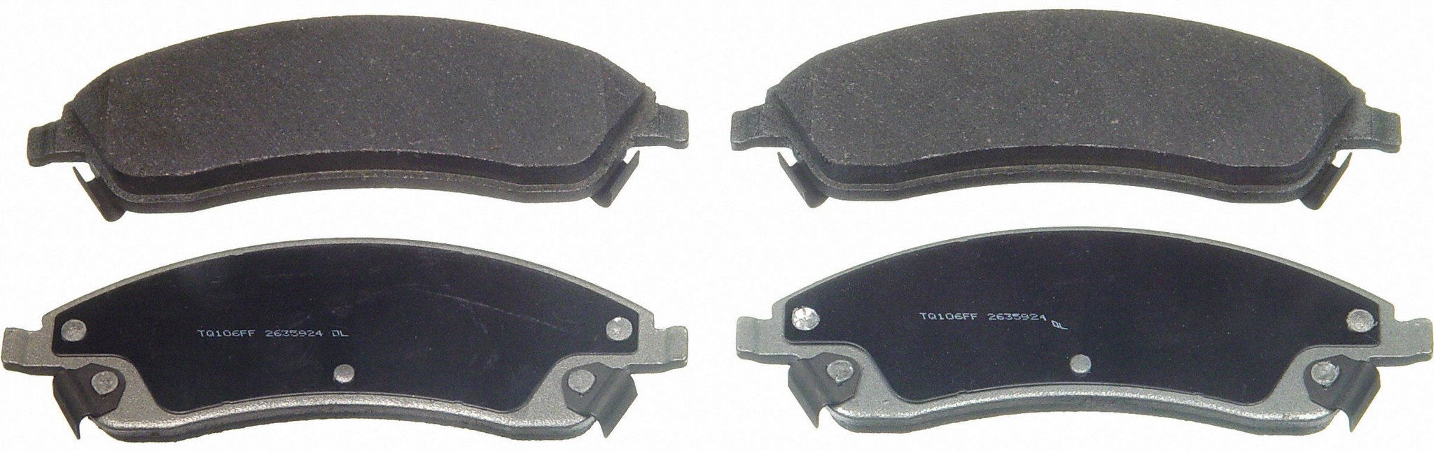 ThermoQuiet Front Disc Brake Pad Set Semi-Metallic