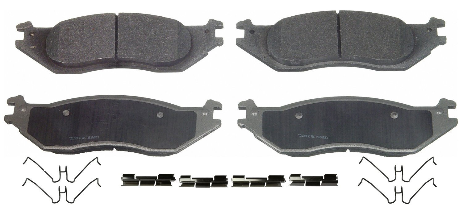 ThermoQuiet Front Disc Brake Pad Set Semi-Metallic