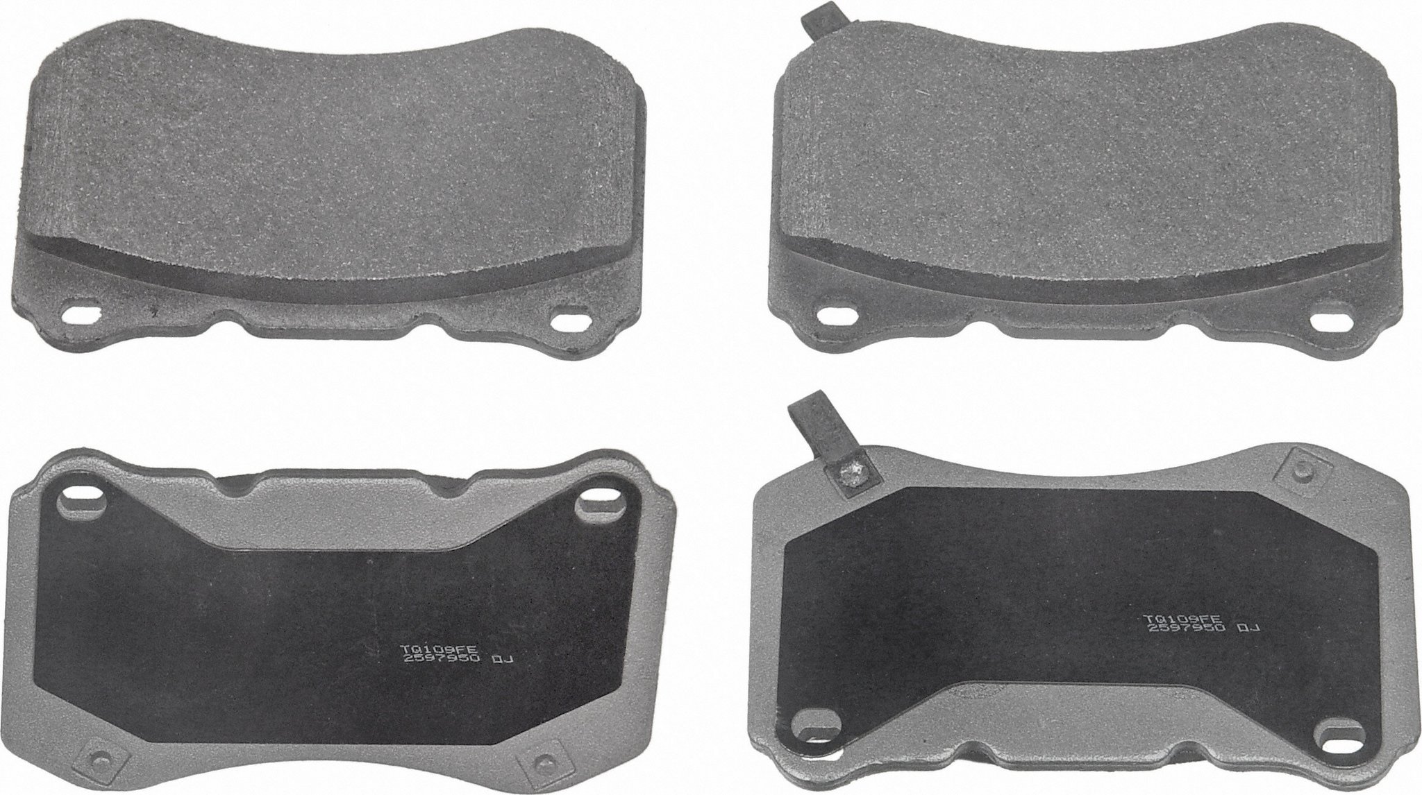ThermoQuiet Front Disc Brake Pad Set Semi-Metallic