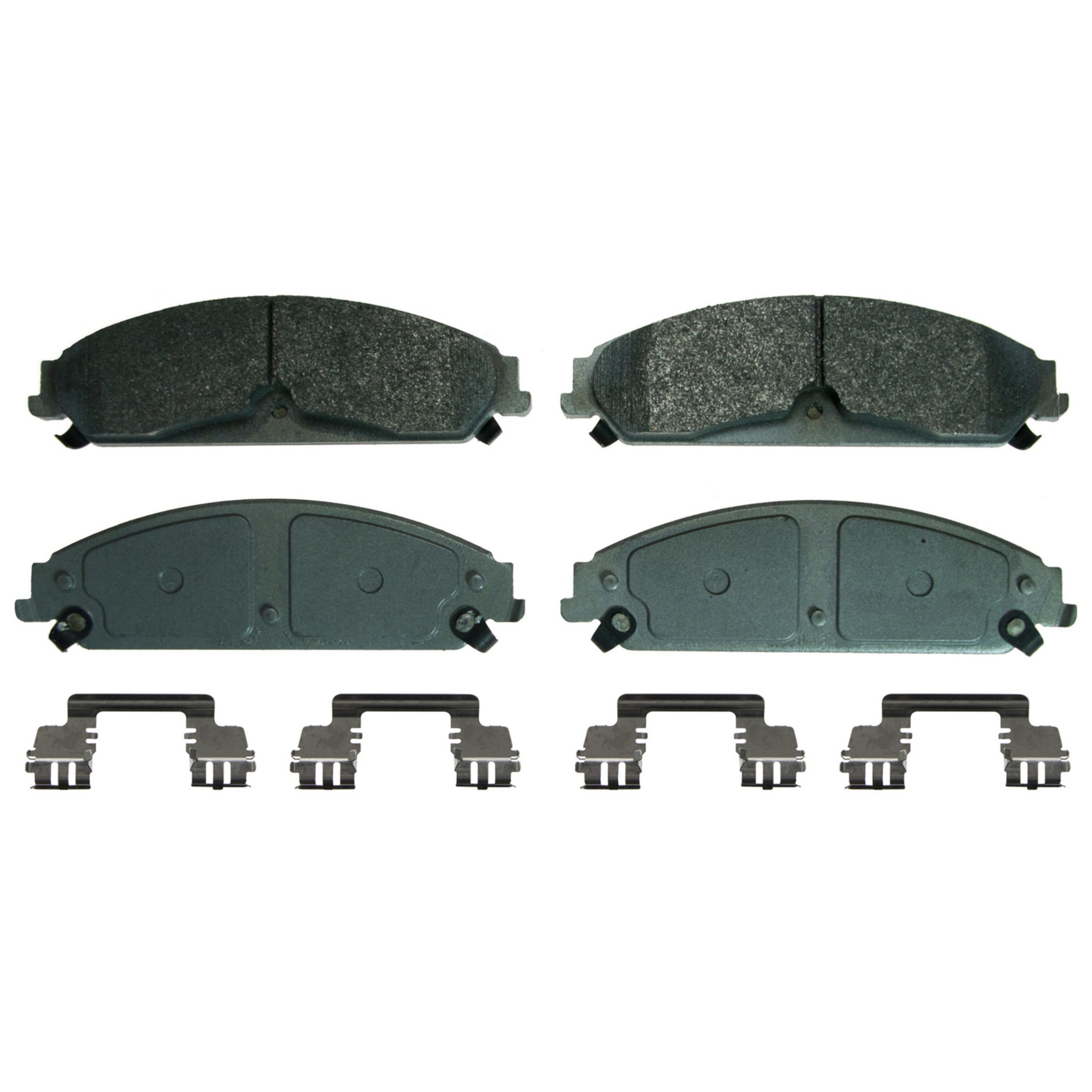 ThermoQuiet Front Disc Brake Pad Set Semi-Metallic
