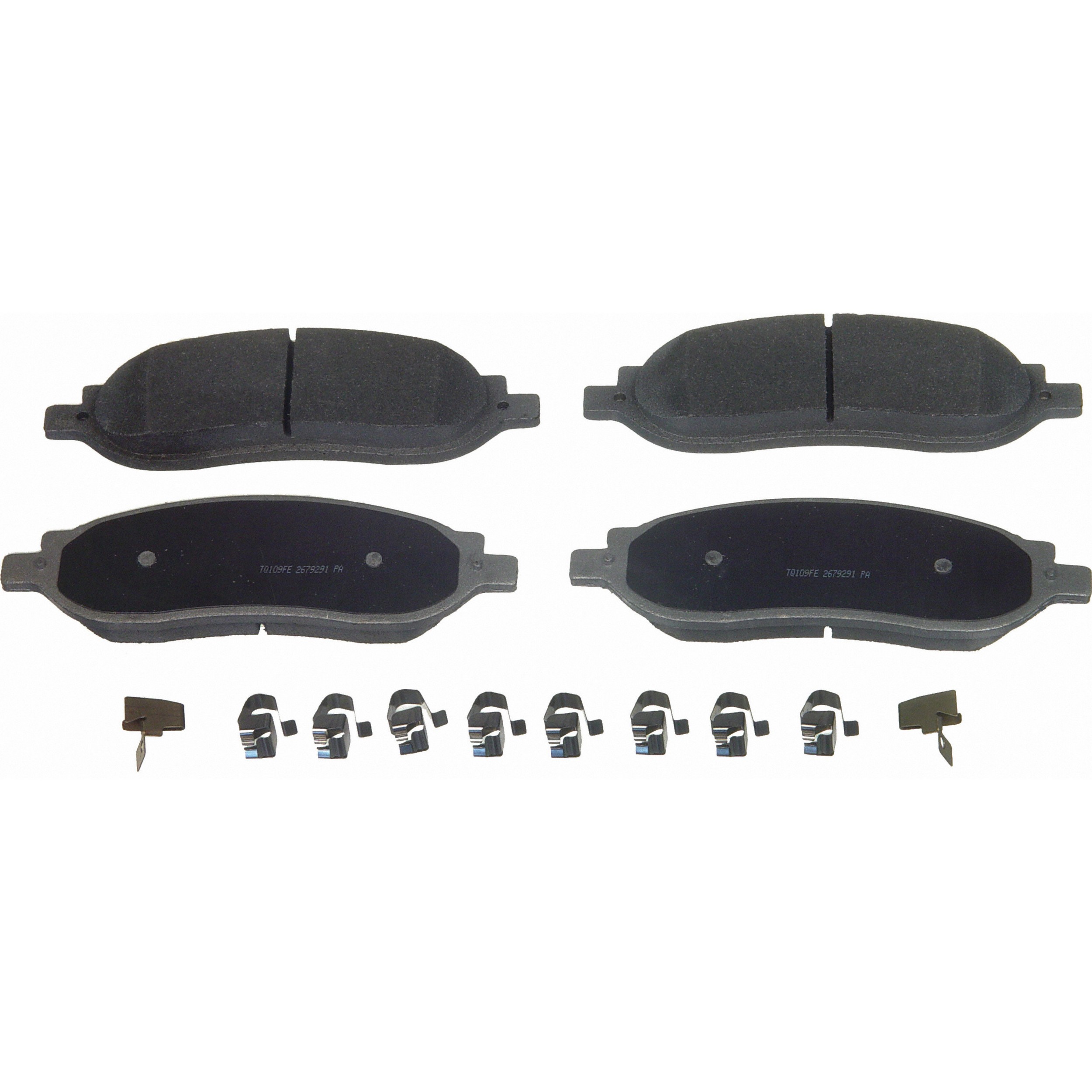 ThermoQuiet Rear Disc Brake Pad Set Semi-Metallic