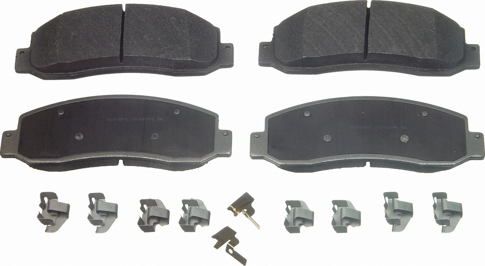 ThermoQuiet Front Disc Brake Pad Set Semi-Metallic