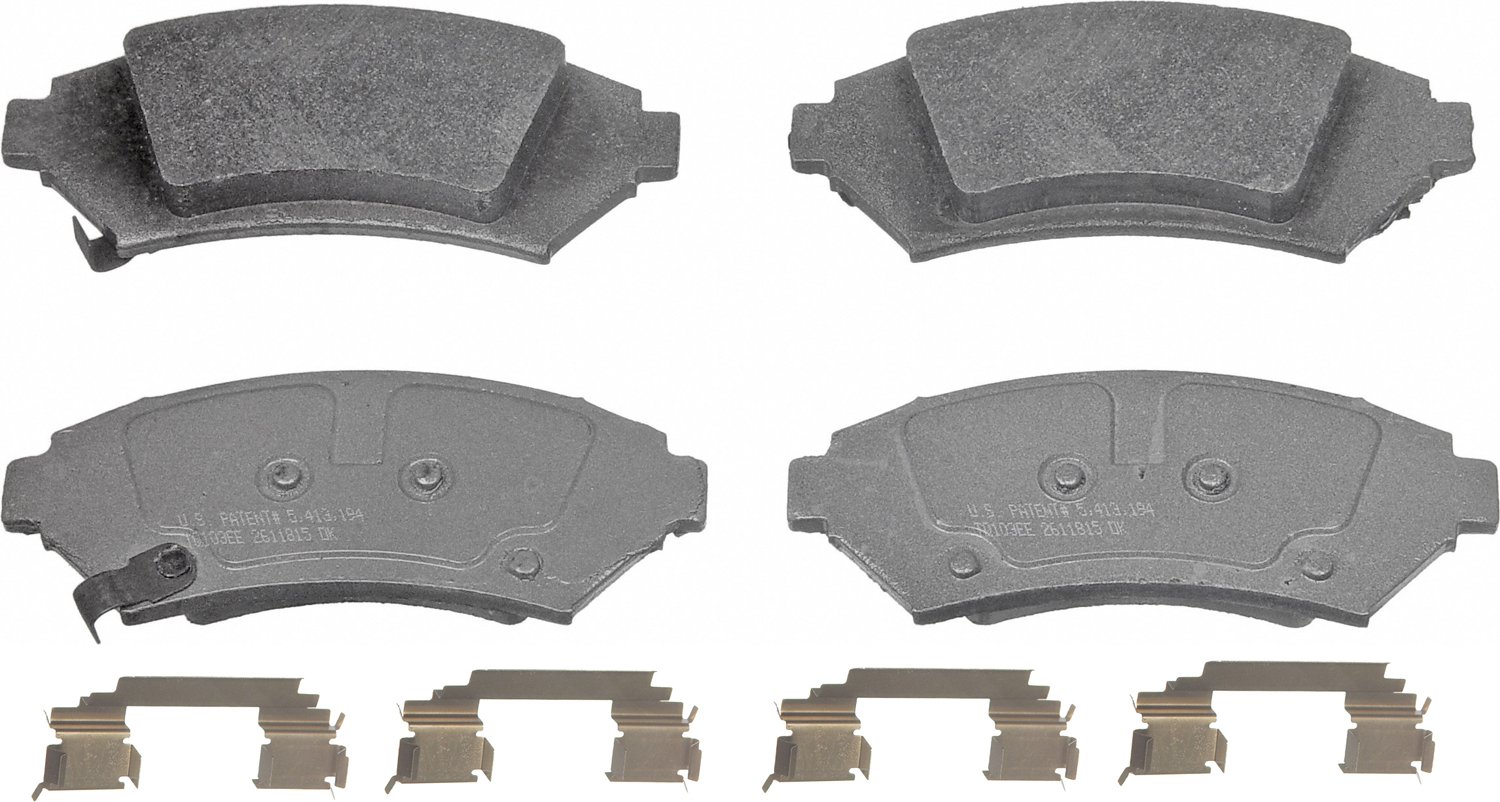 ThermoQuiet Front Disc Brake Pad Set Semi-Metallic