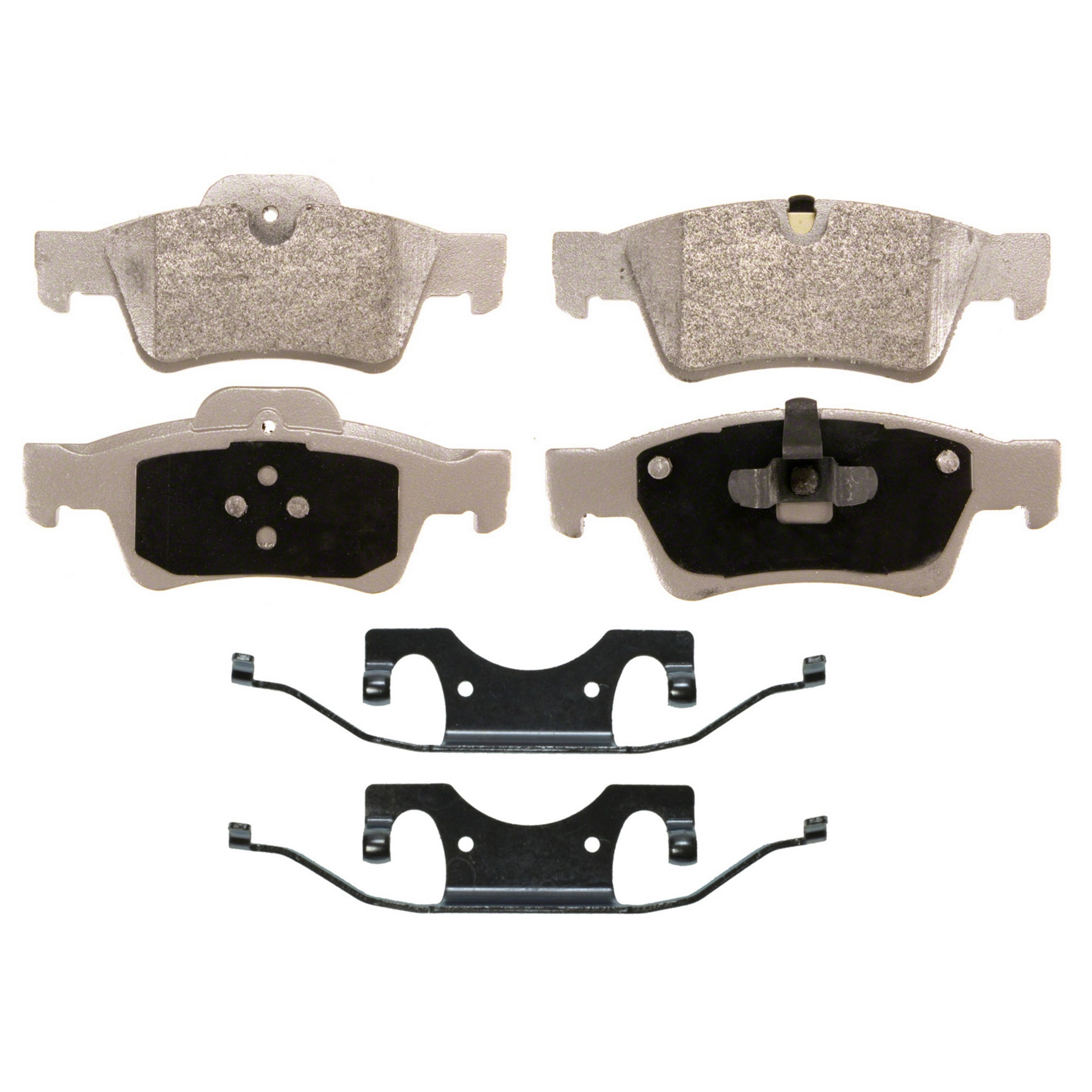 ThermoQuiet Rear Disc Brake Pad Set Semi-Metallic