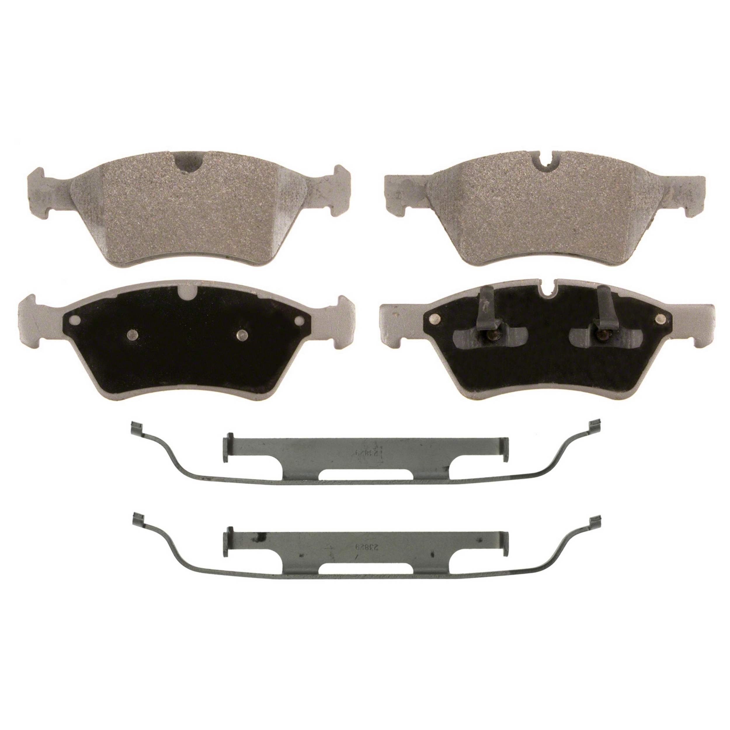 ThermoQuiet Front Disc Brake Pad Set Semi-Metallic