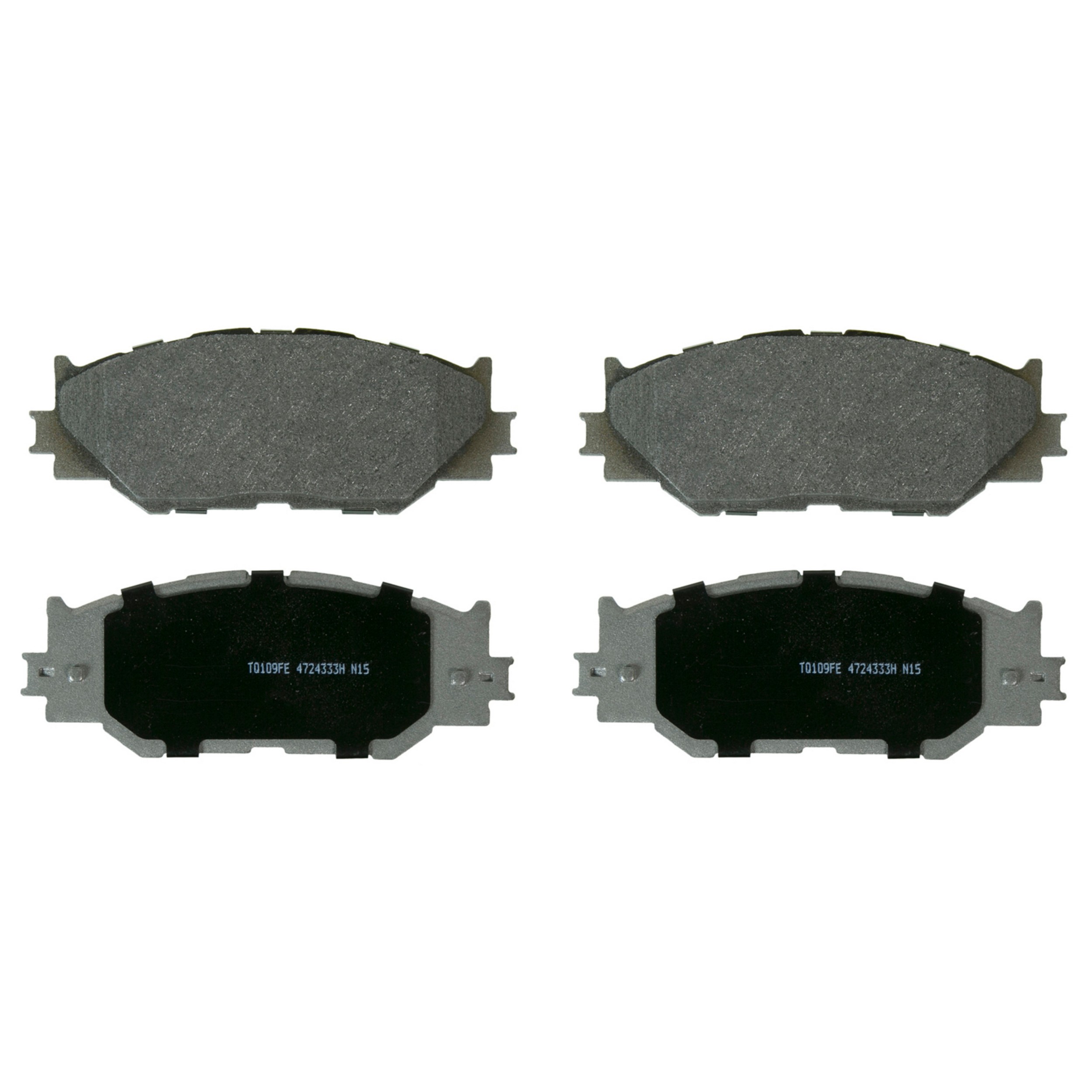 ThermoQuiet Front Disc Brake Pad Set Semi-Metallic