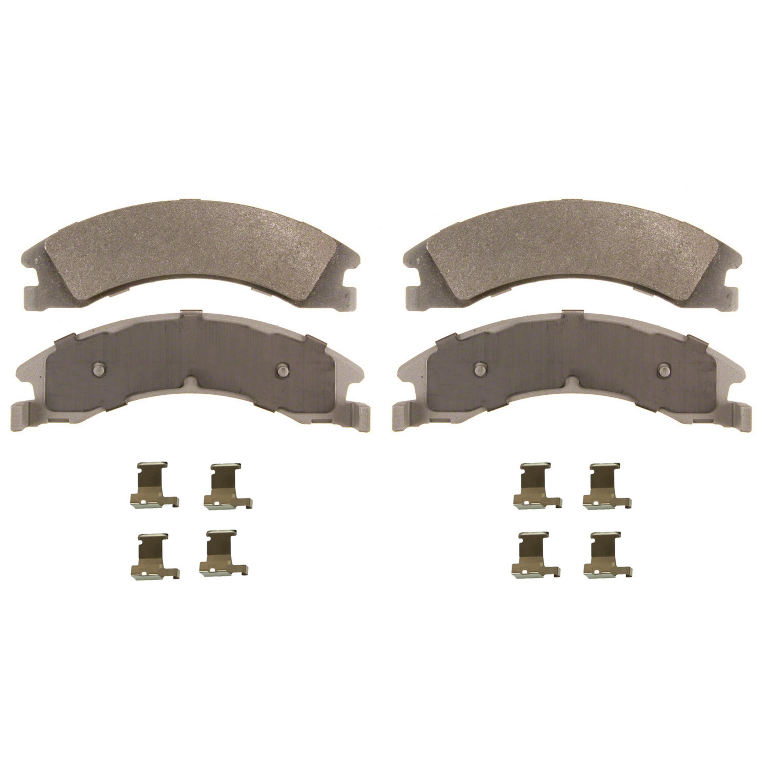 ThermoQuiet Rear Disc Brake Pad Set Semi-Metallic