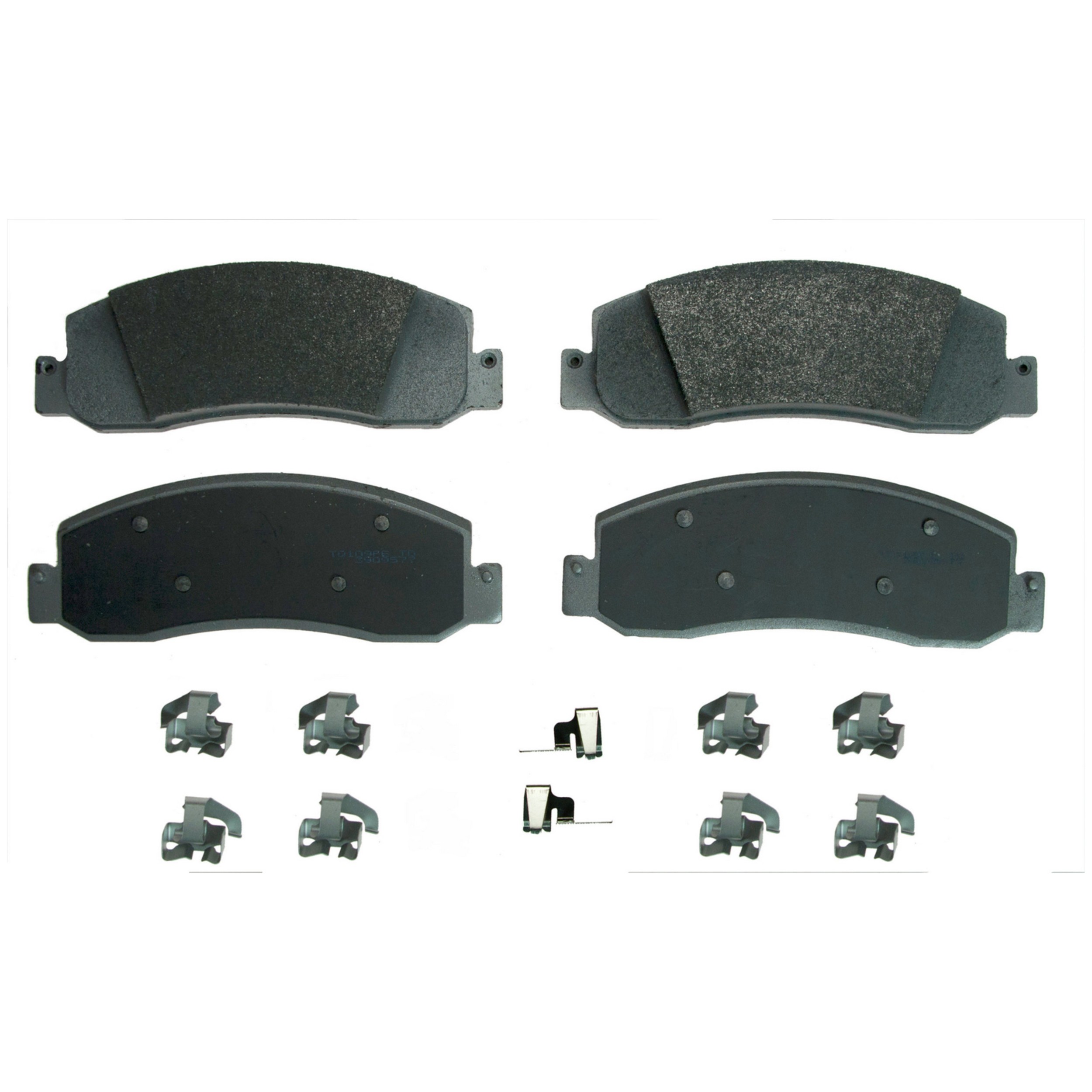 ThermoQuiet Front Disc Brake Pad Set Semi-Metallic