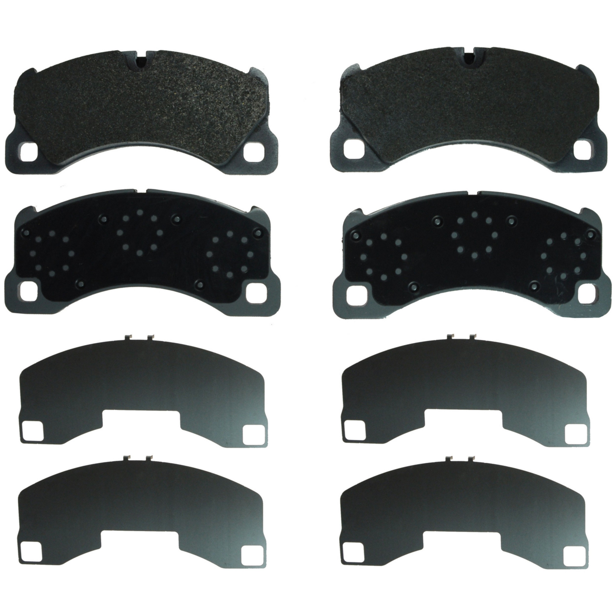 ThermoQuiet Front Disc Brake Pad Set Semi-Metallic