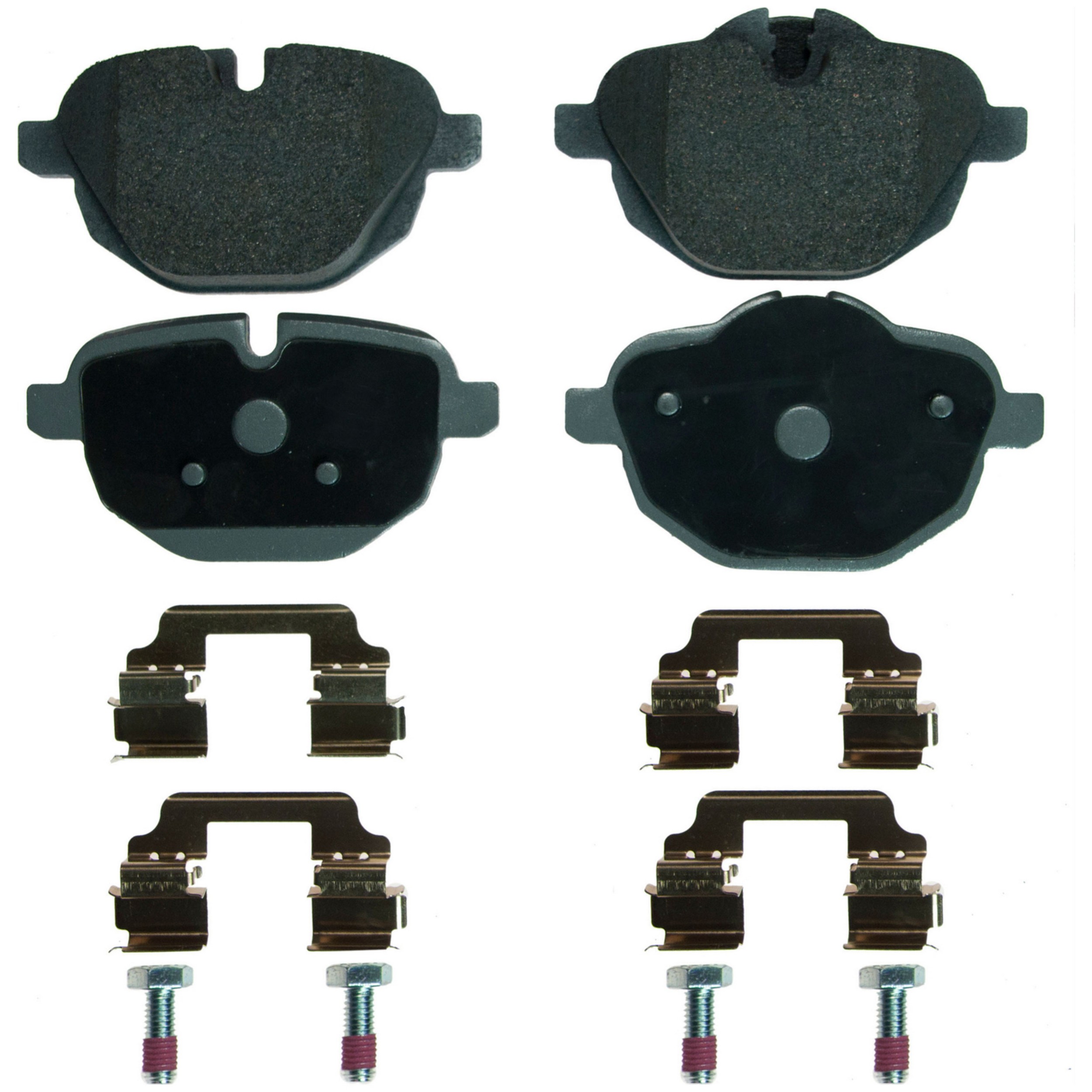 ThermoQuiet Rear Disc Brake Pad Set Semi-Metallic